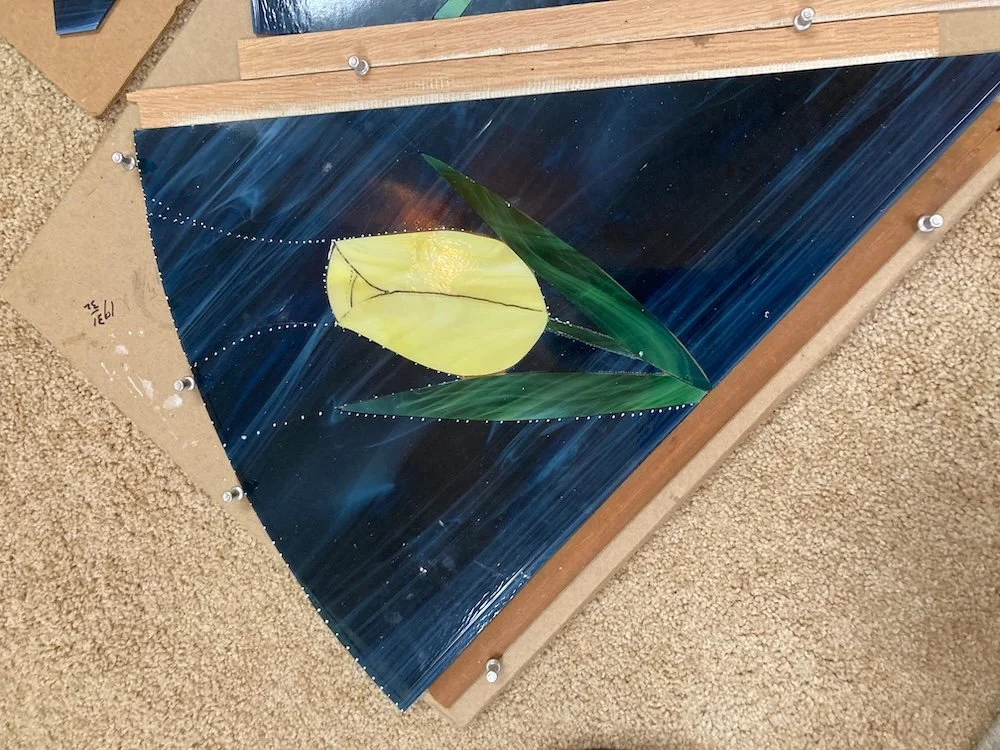 This is one of the tulip panels.