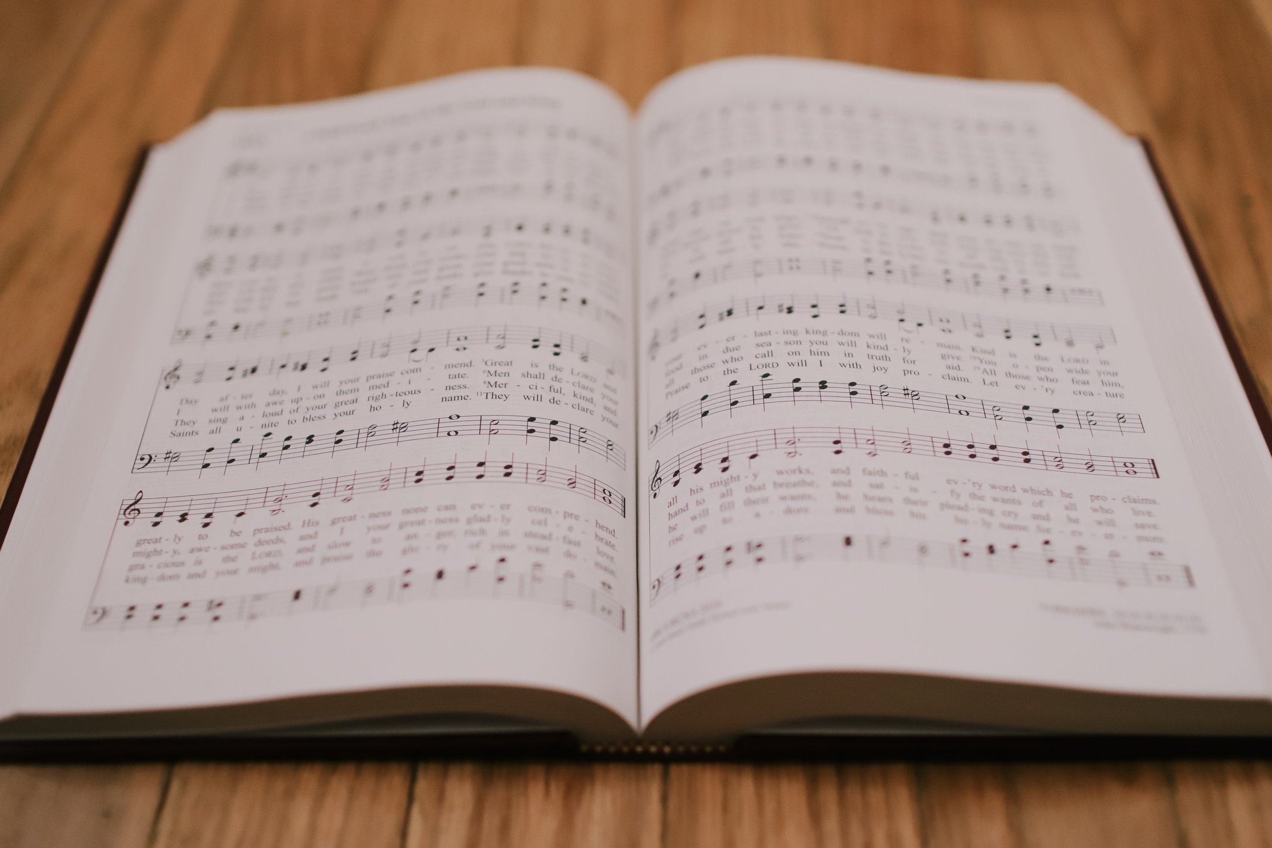 Psalm and Hymn Sing || Thursday the 22nd