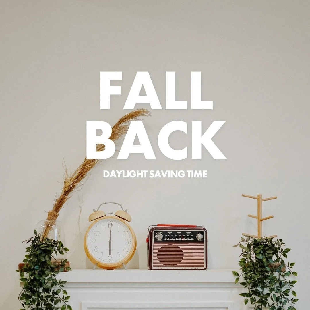 It is that time of the year again. Don't forget to set your clocks an hour back! See you at 9:30 AM for the Catechism Service and 10:30 AM for the Communion Service!