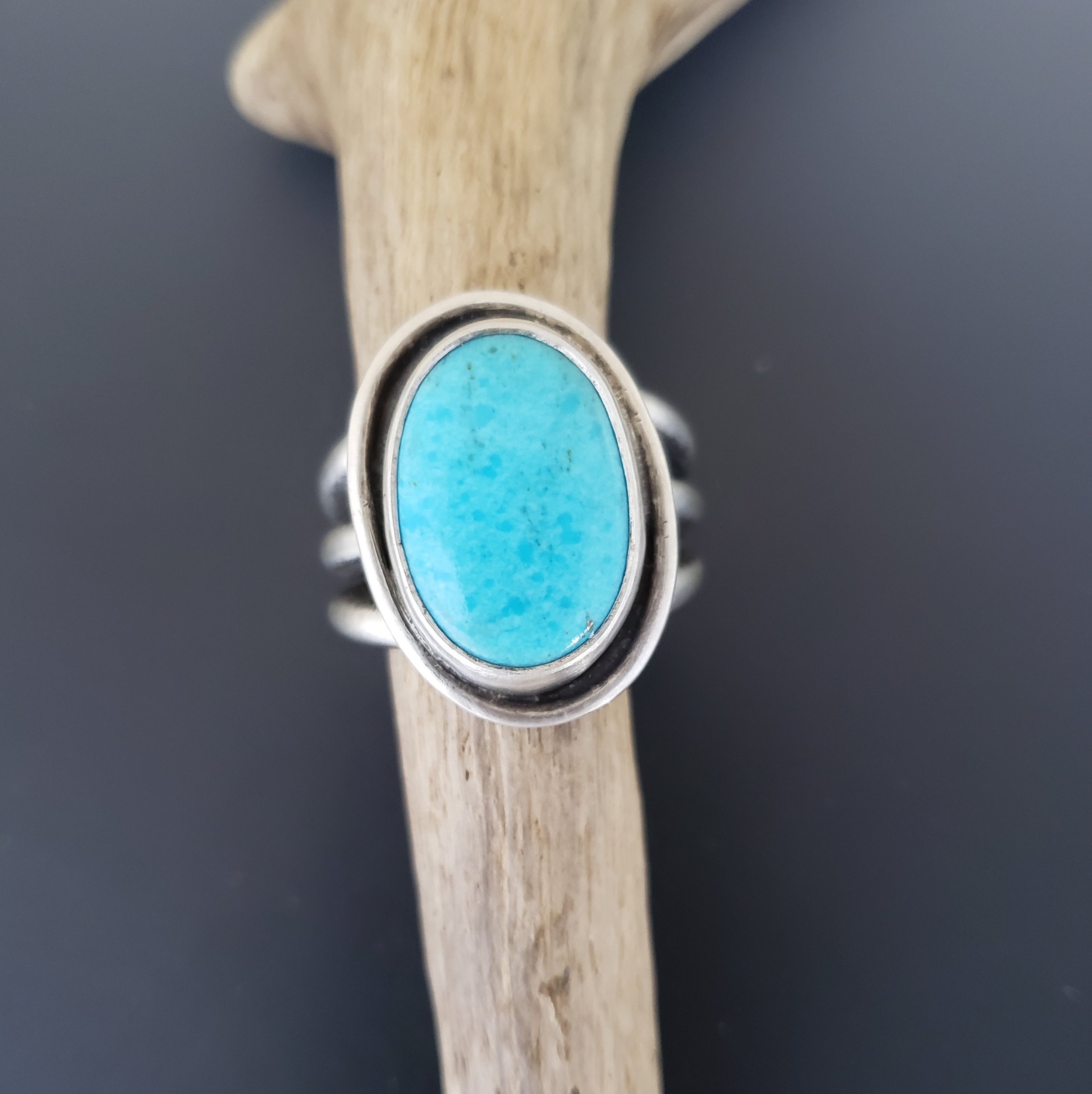 92.5 Natural Turquoise Sterling Silver Ring at Rs 100/gram in Rishikesh |  ID: 23705427391