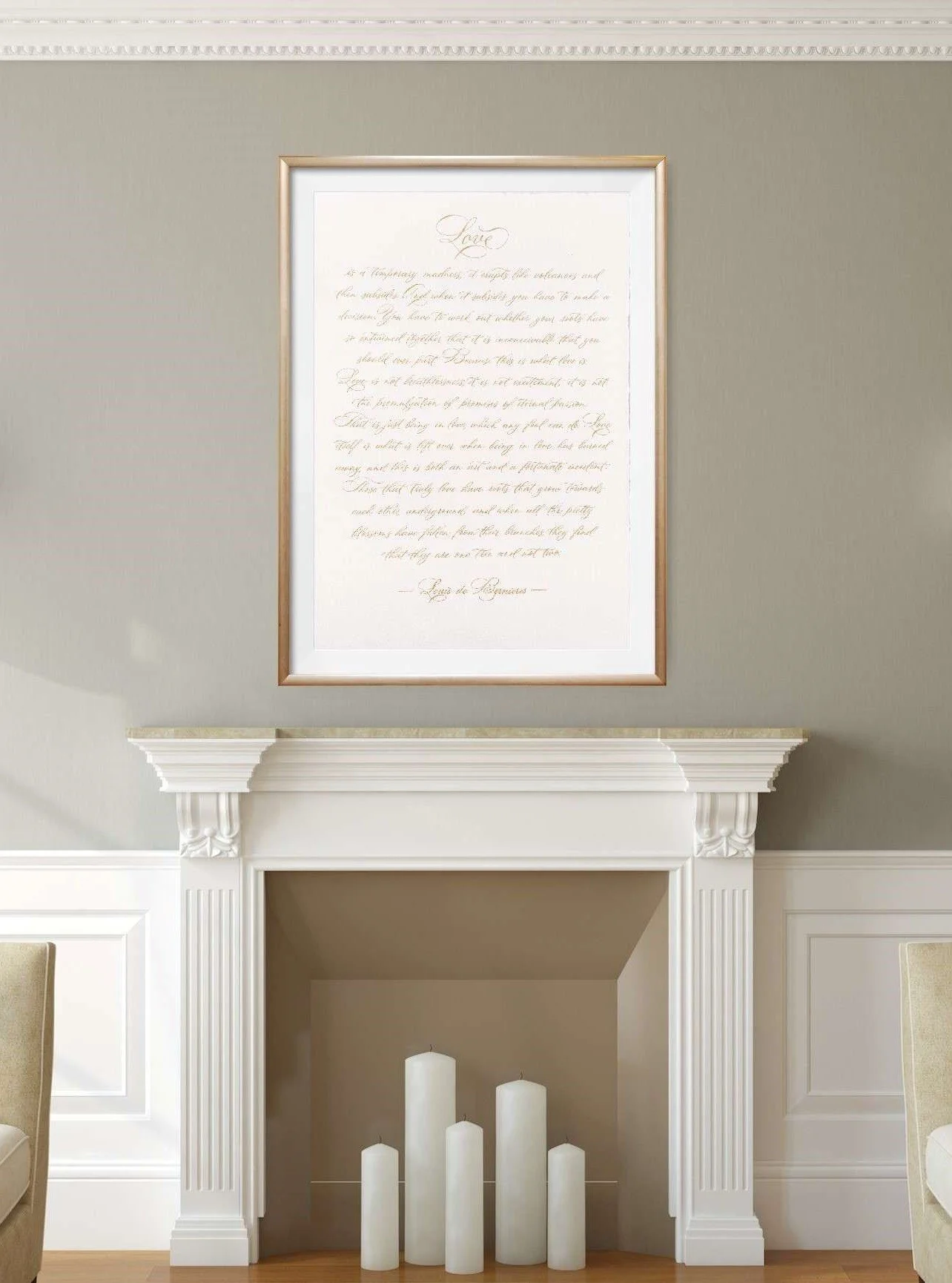 Custom Calligraphy artwork