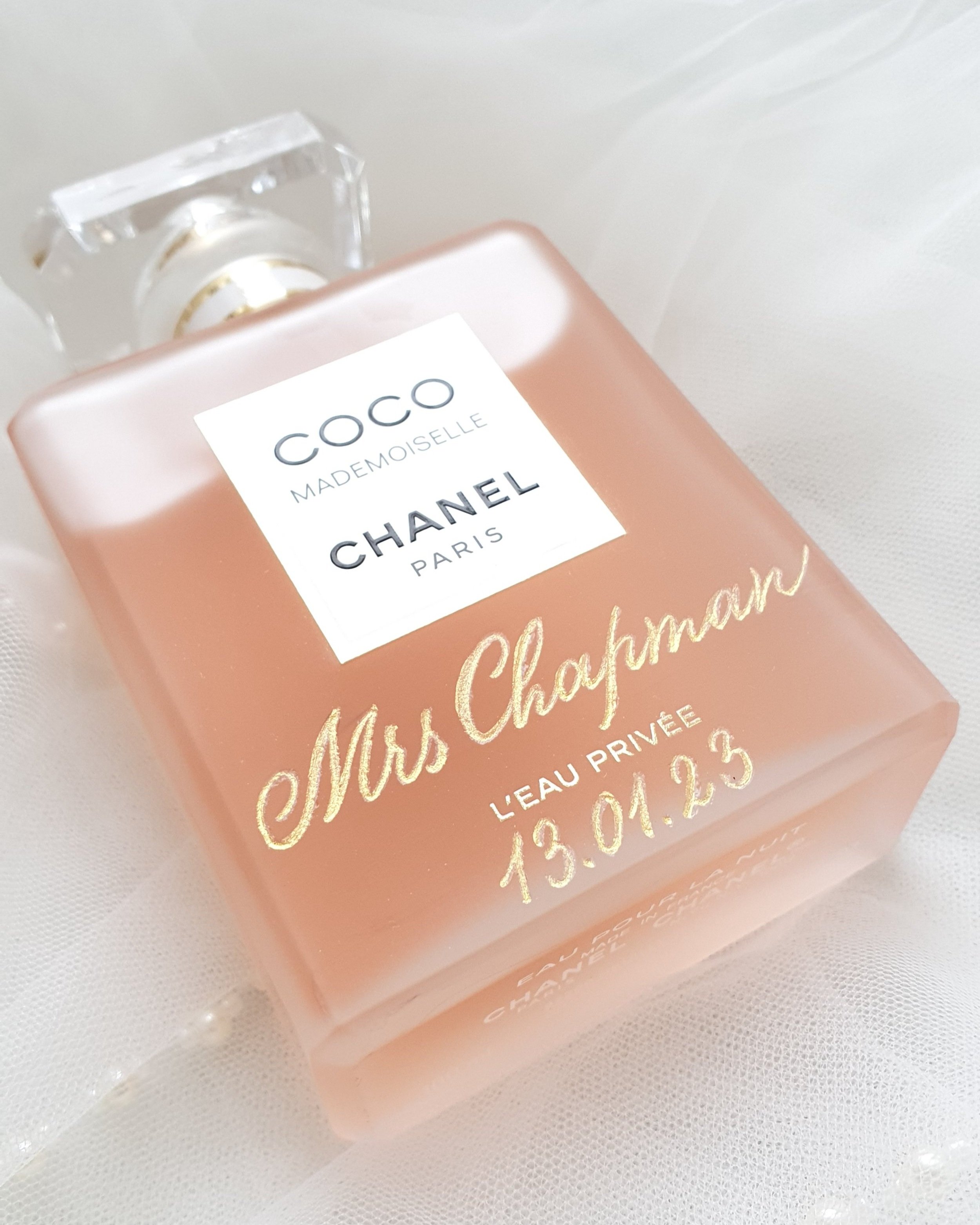 Personalised Engraved Chanel Coco Mademoiselle - L'EAU PRIVÉE