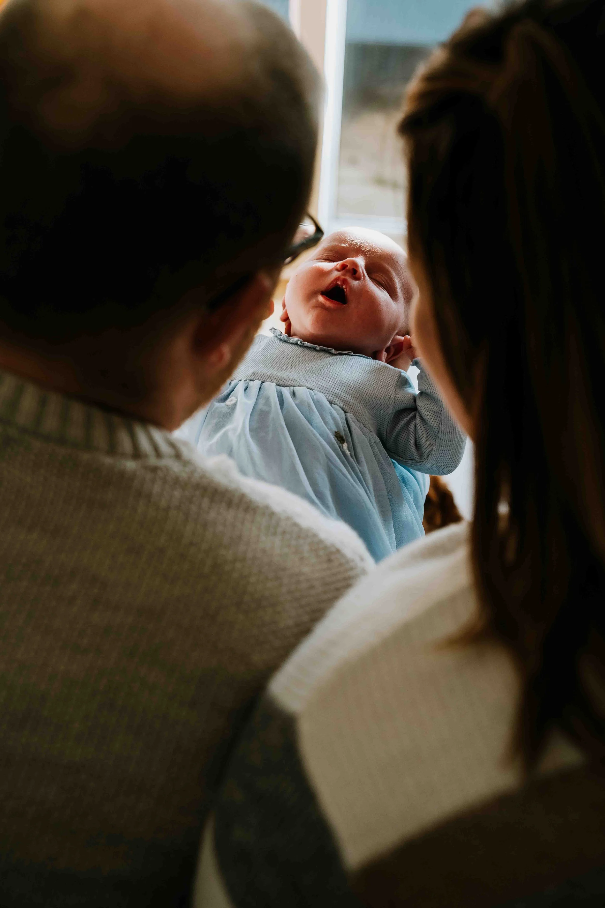 Newborn candid photo shoot Leamington Spa