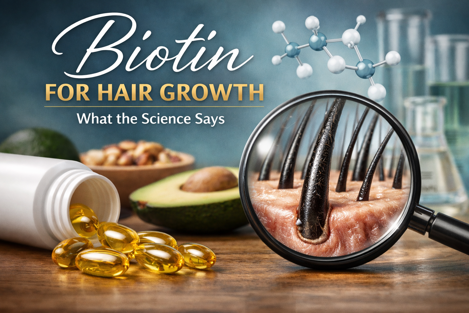 The Role of Biotin in Promoting Stronger, Shinier Hair. 