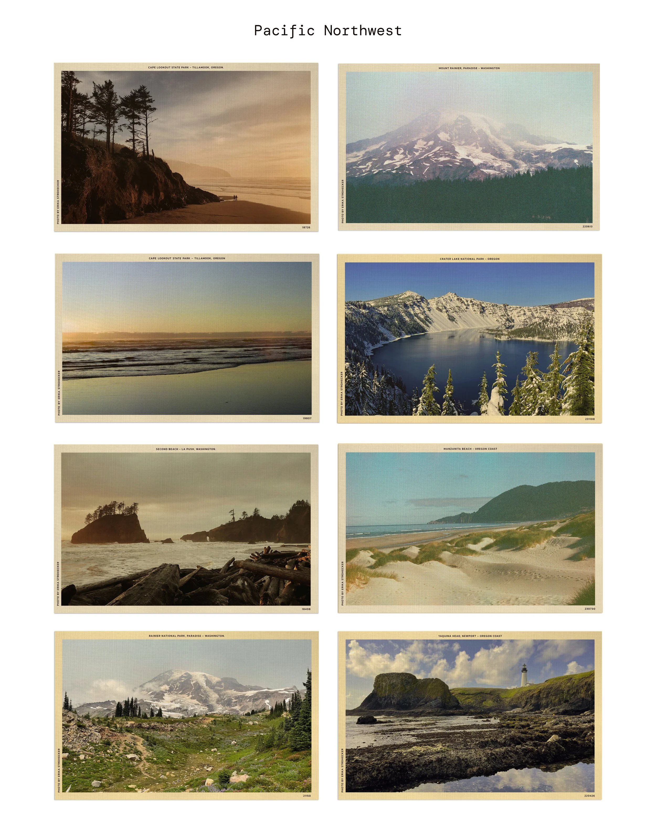 Pacific Northwest Postcards