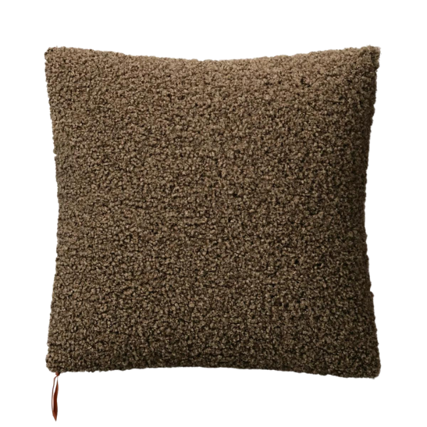 Oversized Teddy Boucle Toss Square Throw Pillow