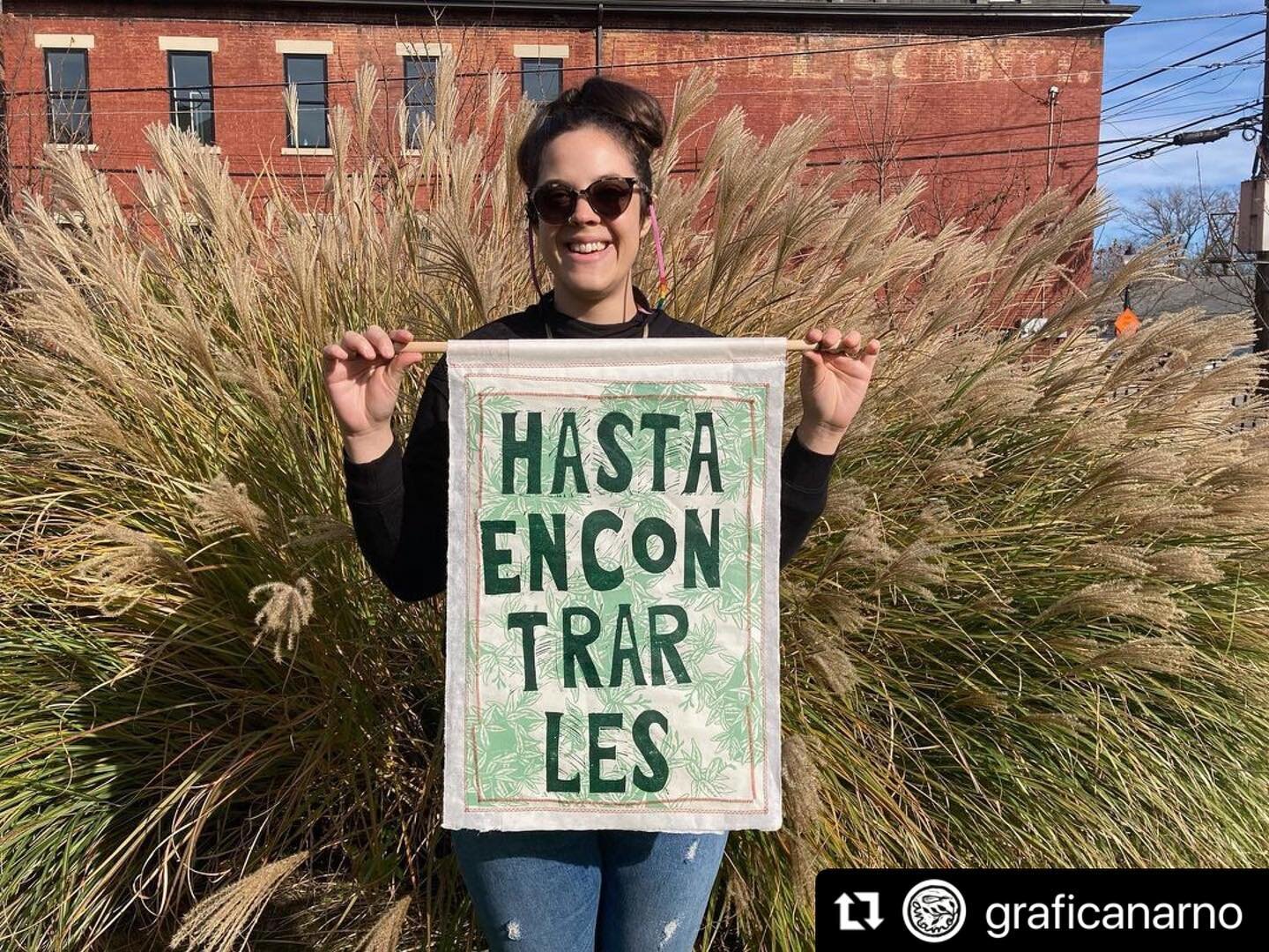 Sharing work by printmaker and @justseeds member Andrea Ene @graficanarno!

No More Stolen Sisters exhibit runs through March 11th.

From original caption:
・・・
I&rsquo;m beyond grateful to be part of ~ No More Stolen Sisters ~, an exhibit curated by 