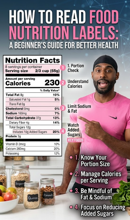 How to Read Food Nutrition Labels: A Beginner's Guide for Better Health