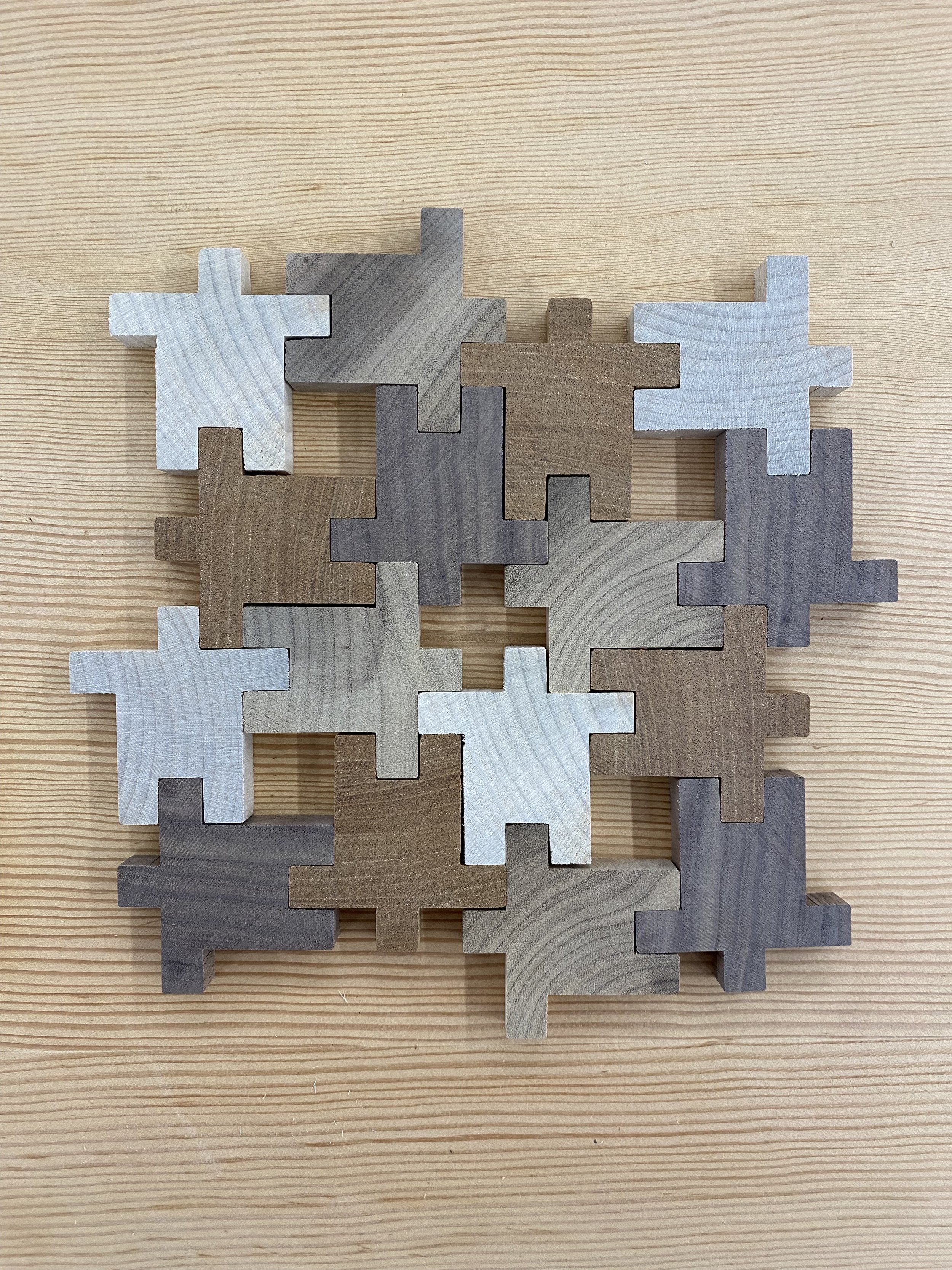 Set of 16 mixed hardwood species