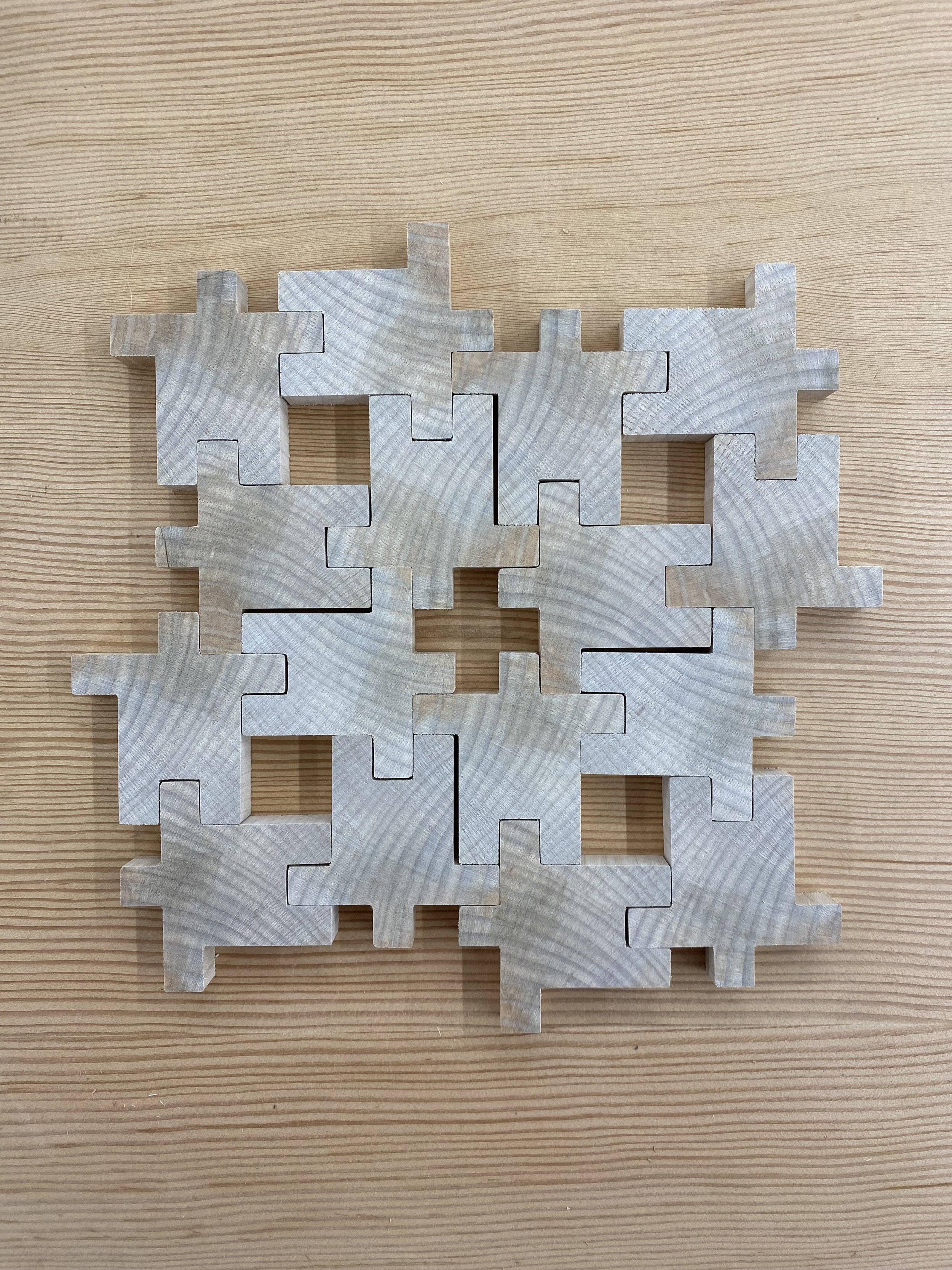 Set of 16 Pacific Maple blocks