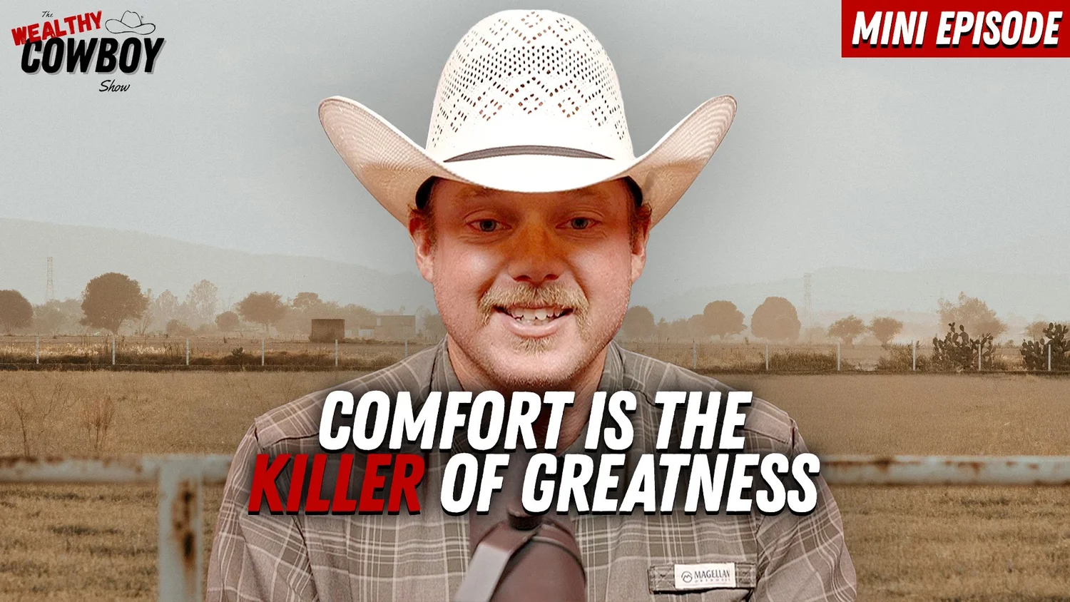 Comfort is the Killer of Greatness