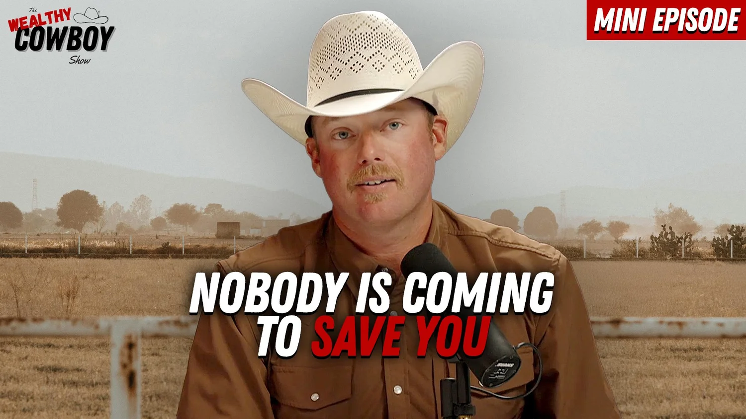 Nobody is Coming to Save You