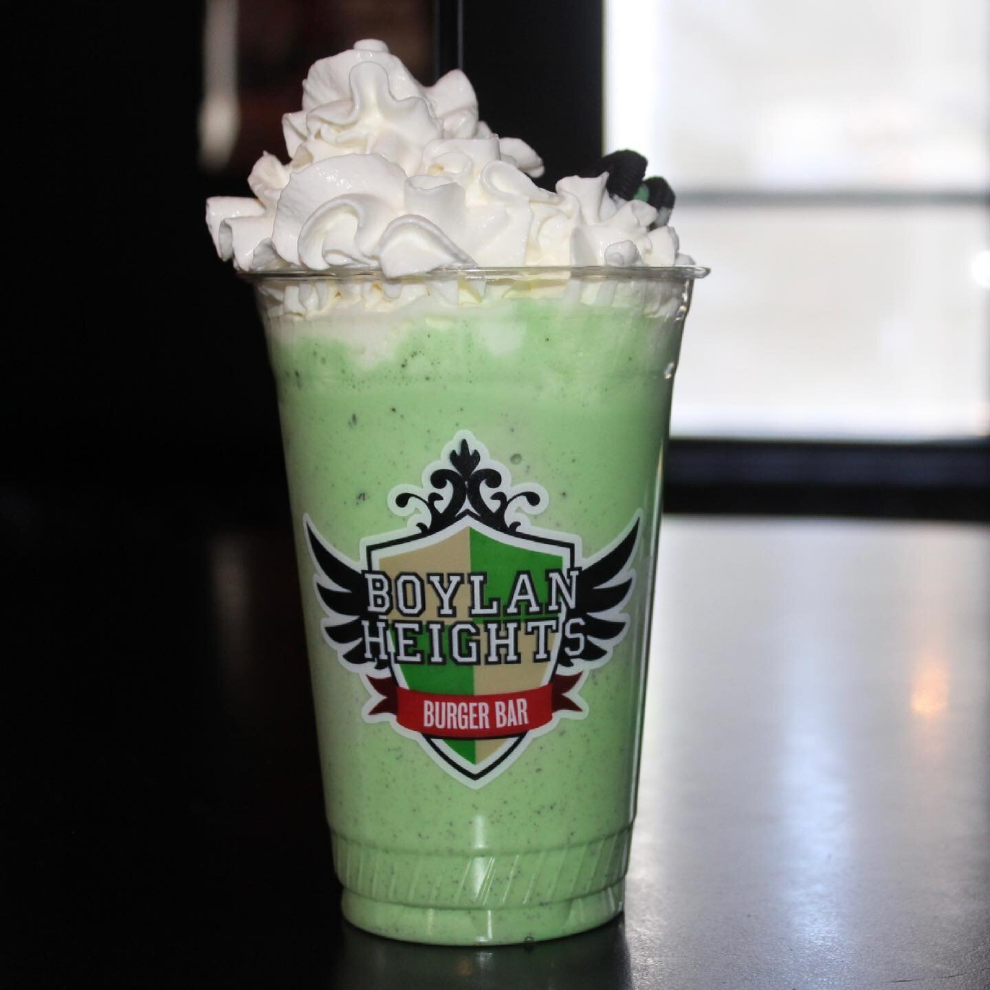 Couldn&rsquo;t forget our March Shake of the Month! Stop in &amp; grab our Mint Chocolate Chip Shake😋