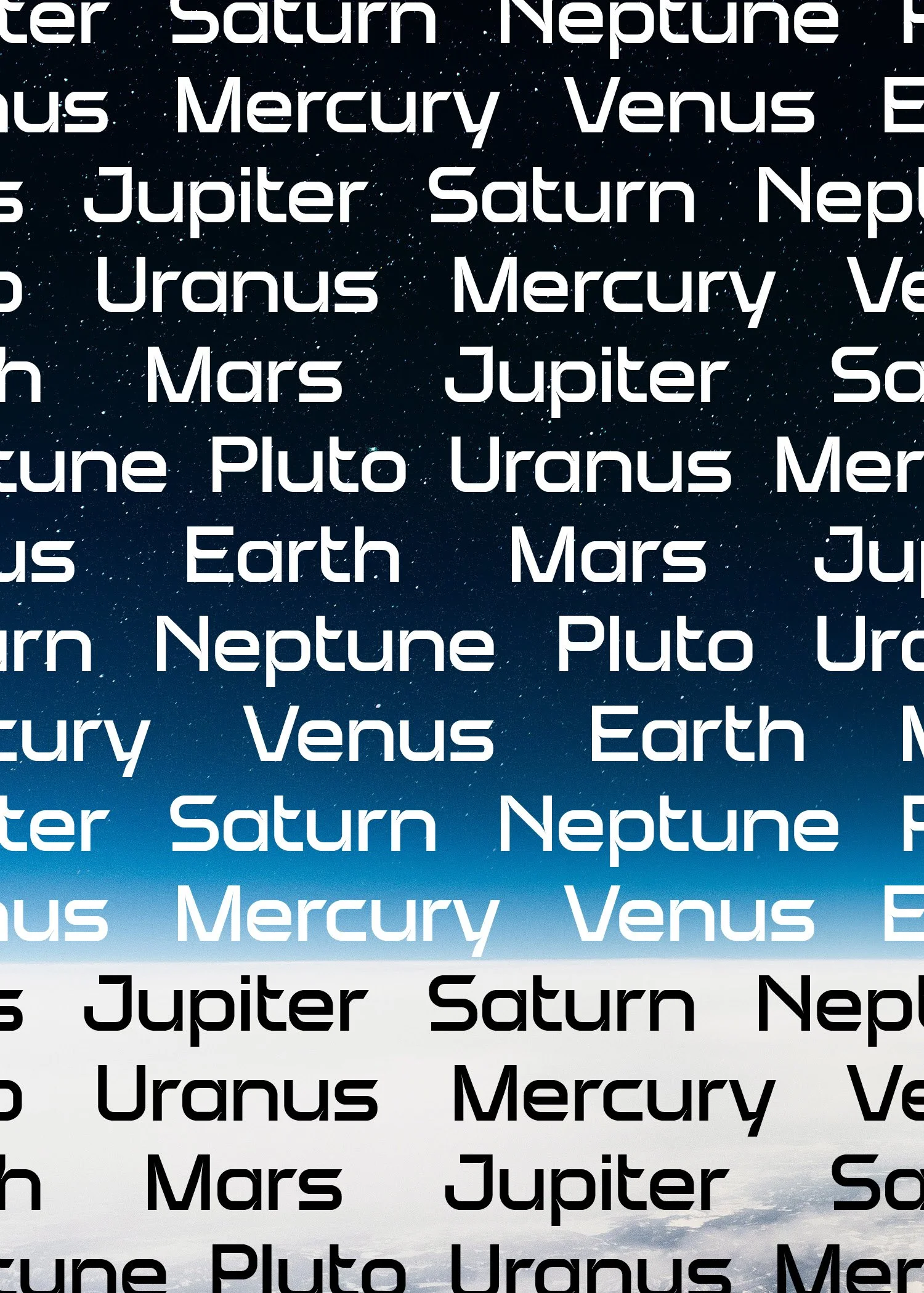 trapped in space typeface studio zcc. .jpg