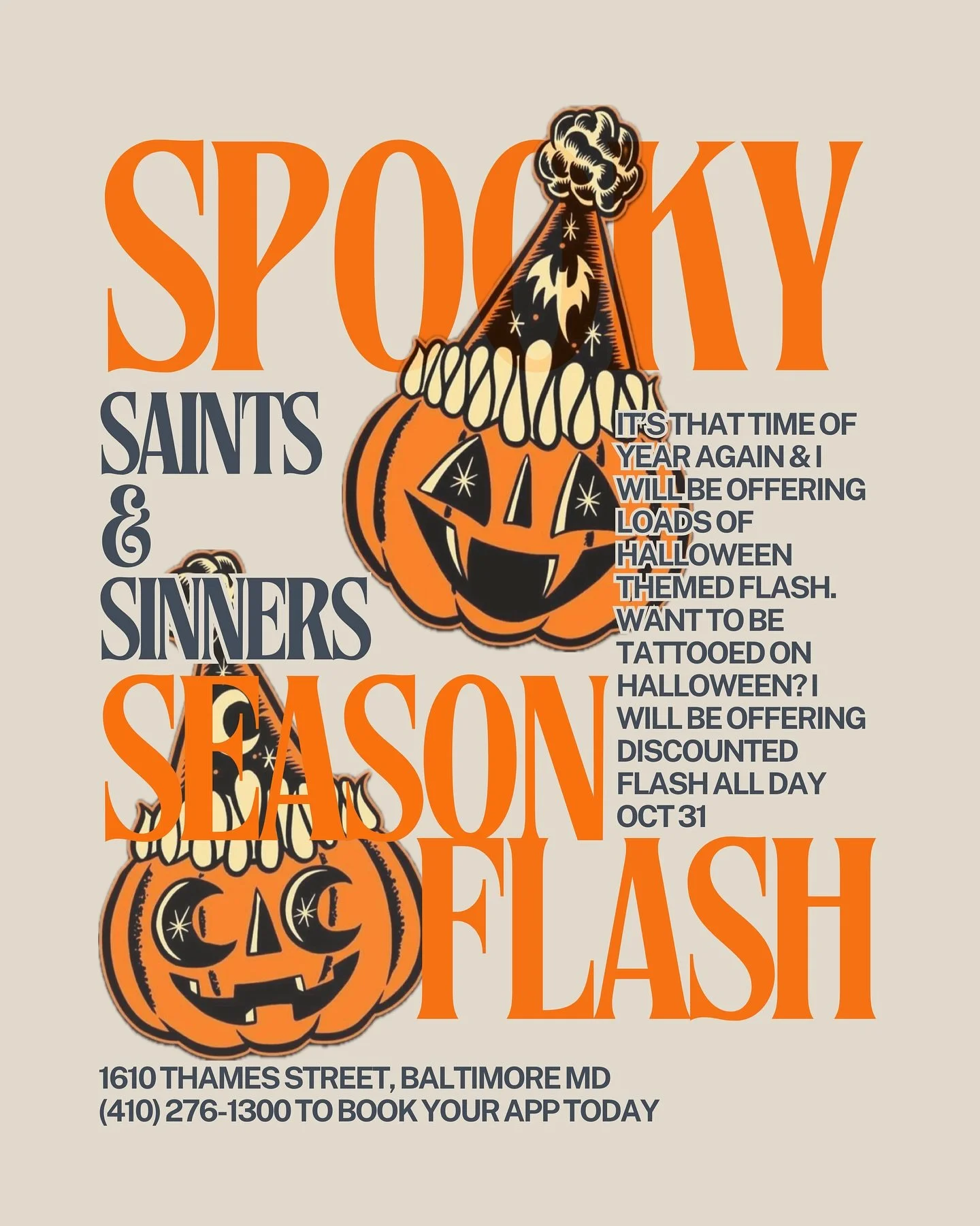 Happy October to my fellow ghost and ghoul lovers. 
Swipe for this years spooky flash 🎃👻🙀 Available now. Designs starting at $100
.
.
.
#weouthere #halloween #halloween2025 #halloweenflash #spookytattoo #spookytattoos #flashdesigns #flashtattoos #