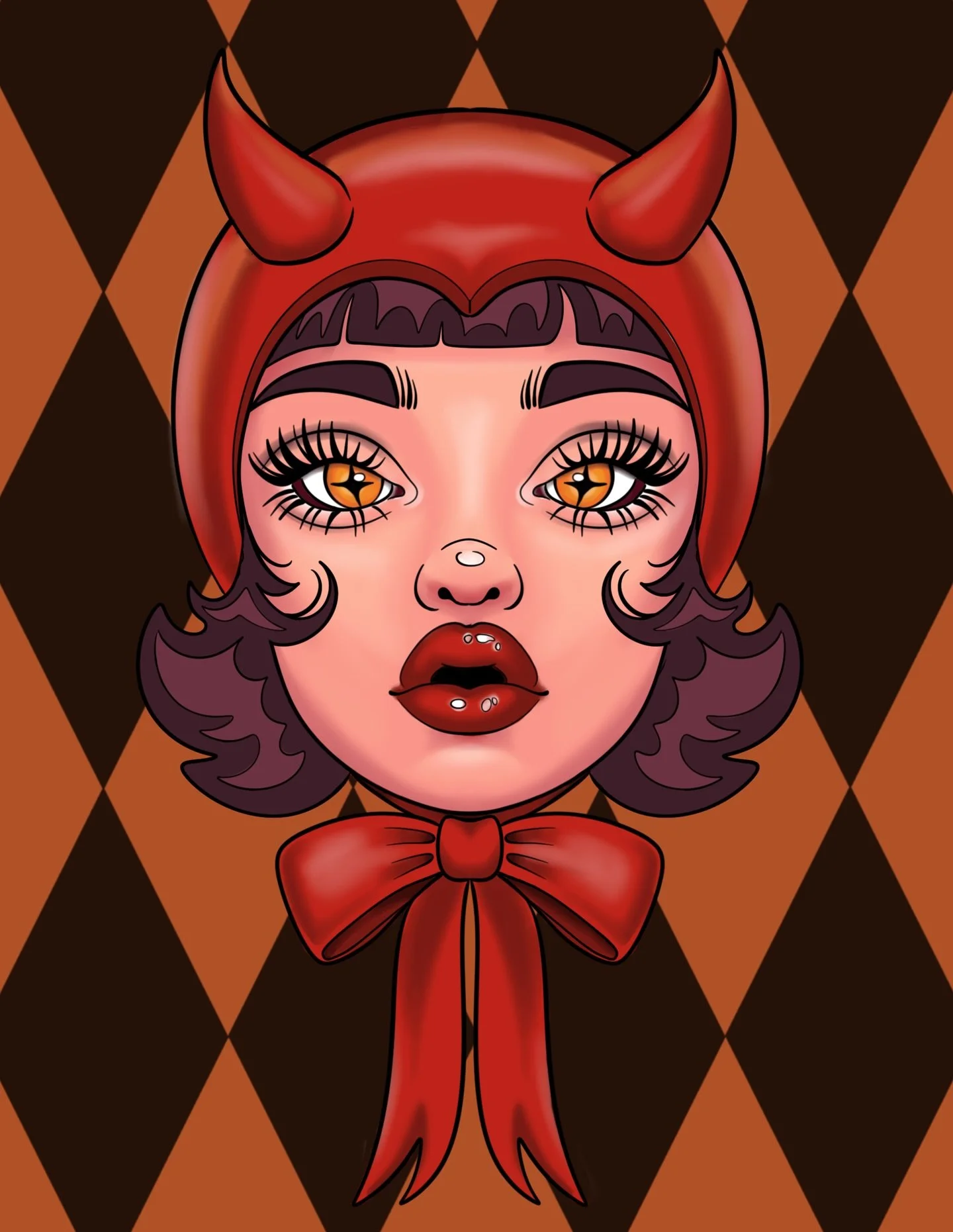 I thought I&rsquo;d give this one a lil go because she&rsquo;s just so cute! What a fun idea @ateixeira.art 🤍🎃👻🍁
.
.
.
#ateixeiravintagedevil #mystyle #halloweentattoo #halloweentattoos #devilgirl #drawinyourstyle