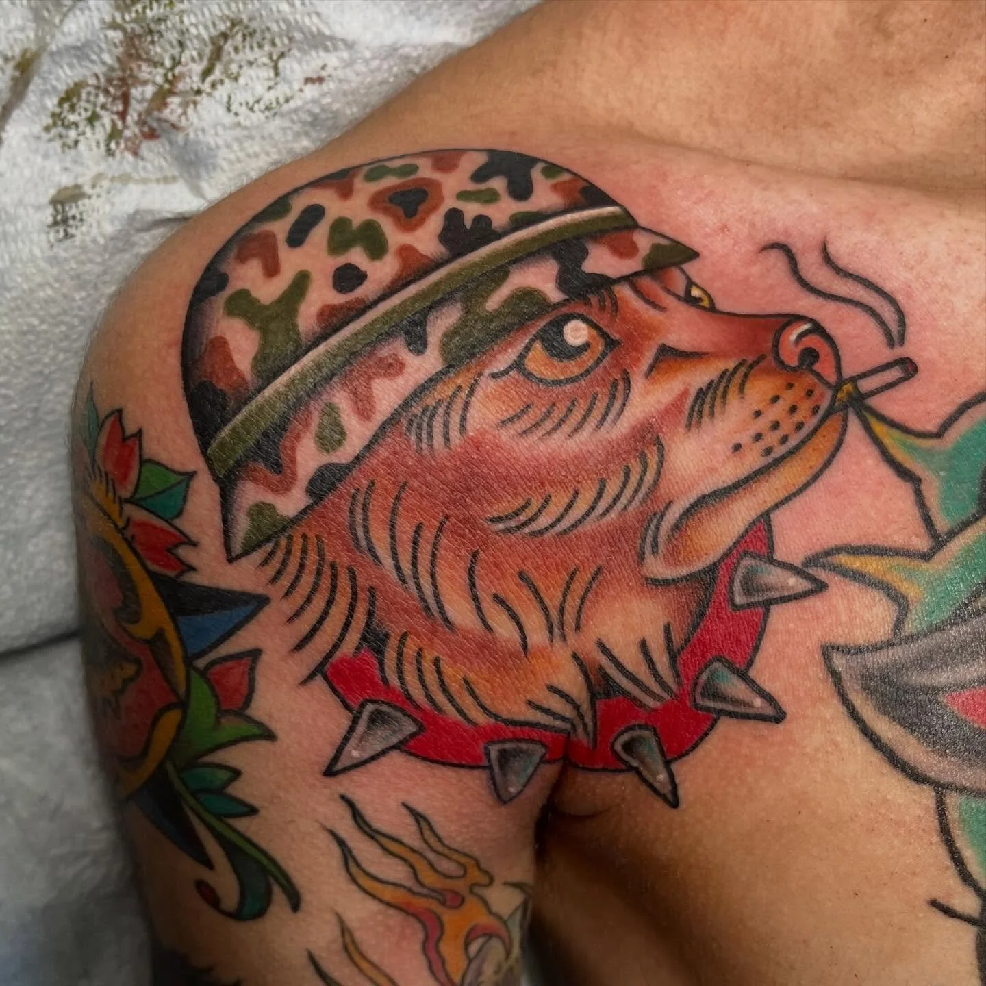 Some freshies &amp; a healed one thanks always 🙏