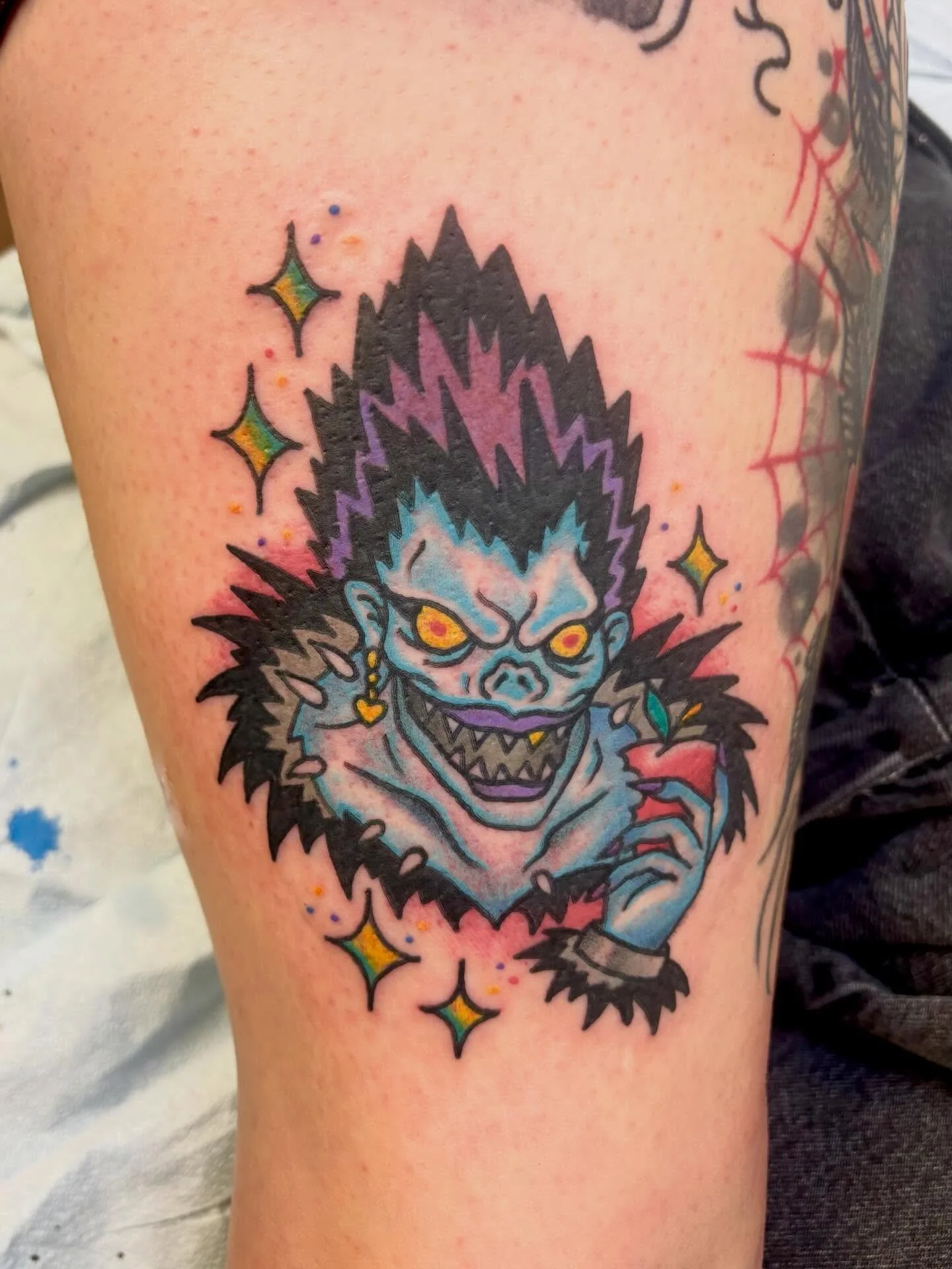 Do you know gods of death love apples? Thanks Diana!