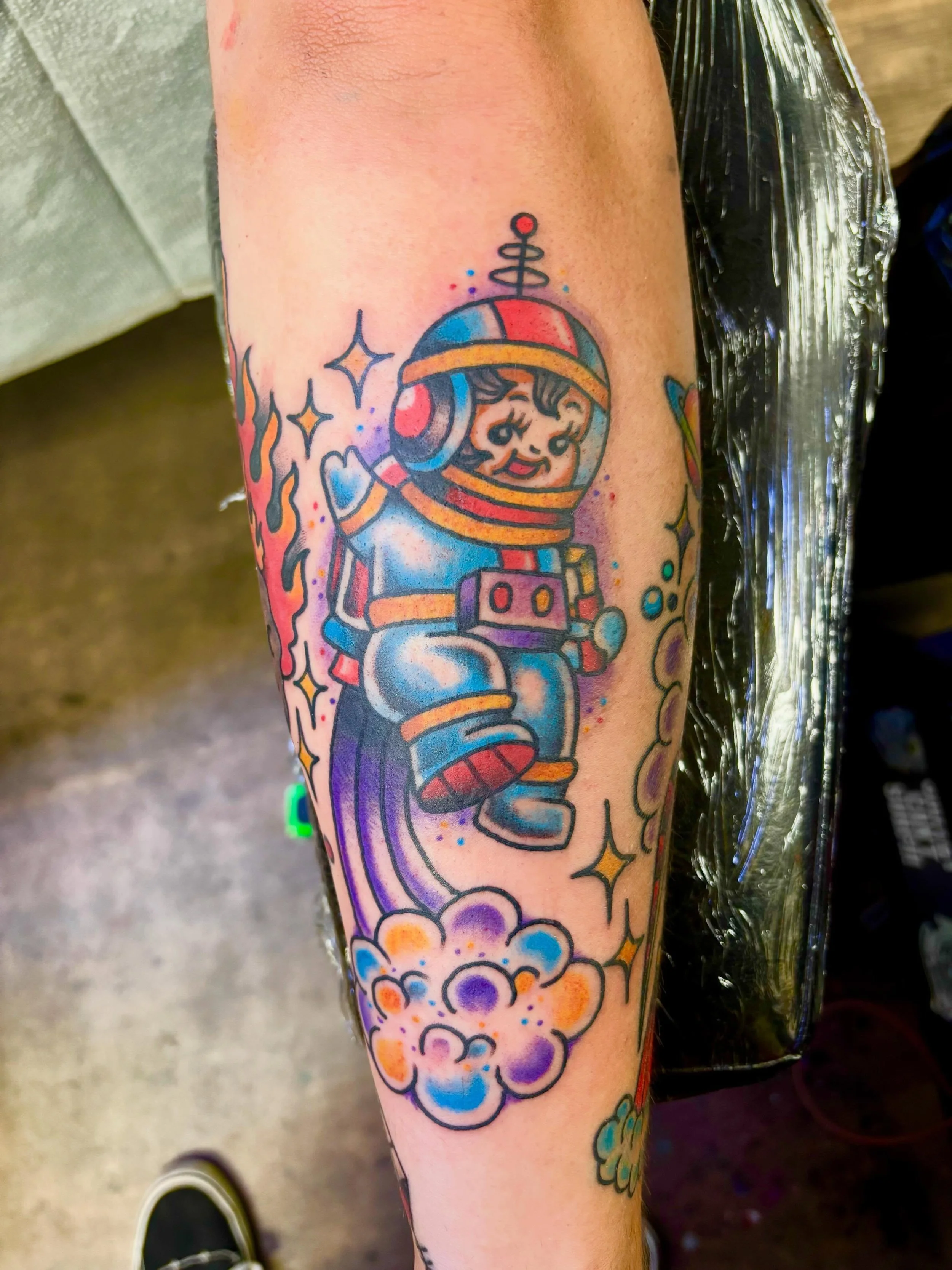 Fresh batch of tats. 👶🏻🚀