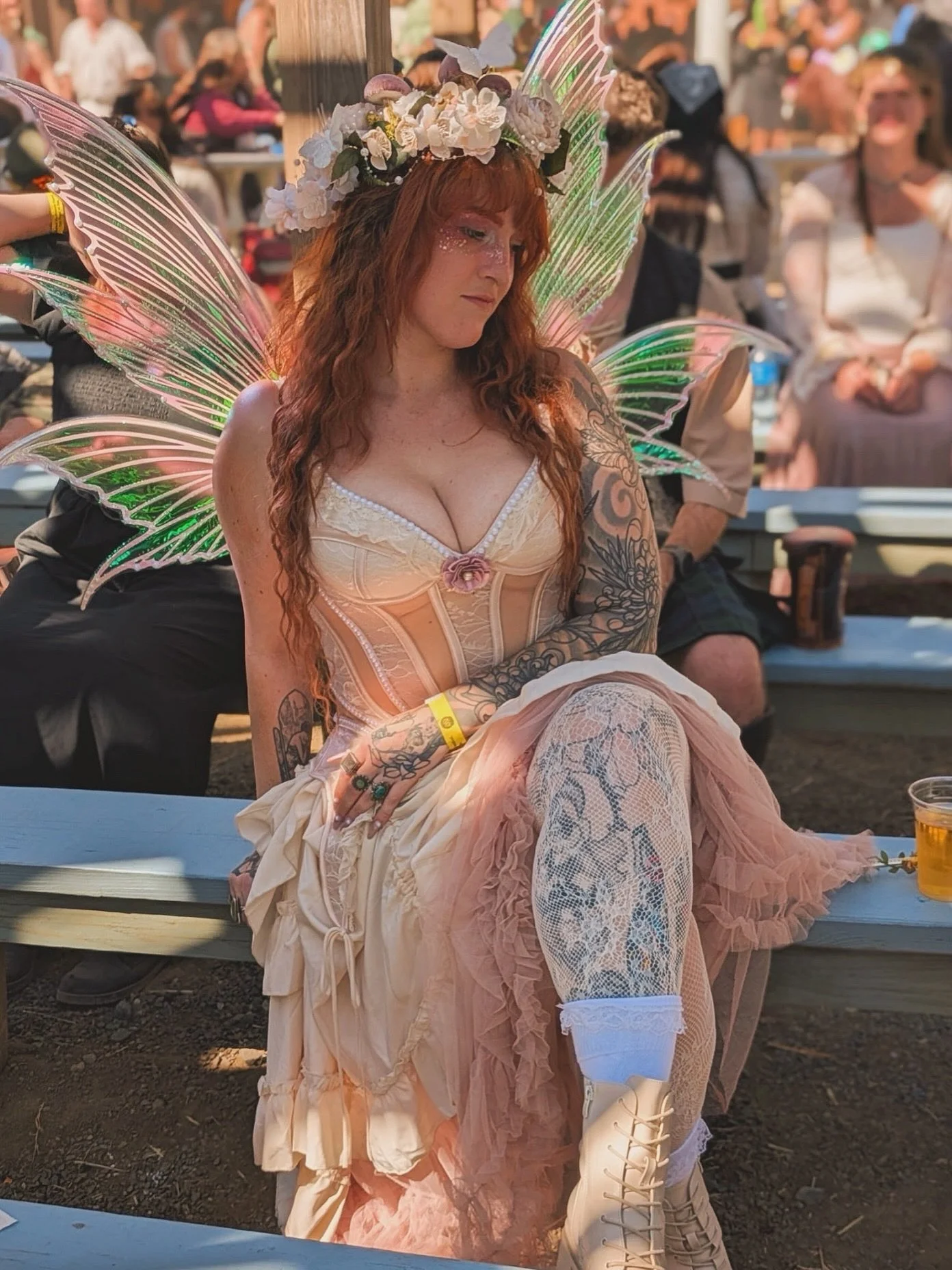 We went all out this year for @mdrennfest and had the best time! A new annual tradition 🫡
For those of you who don&rsquo;t know, I&rsquo;m a single mom to the most wonderful little baby who requested we go as fairies this year. I LOVED having the ti