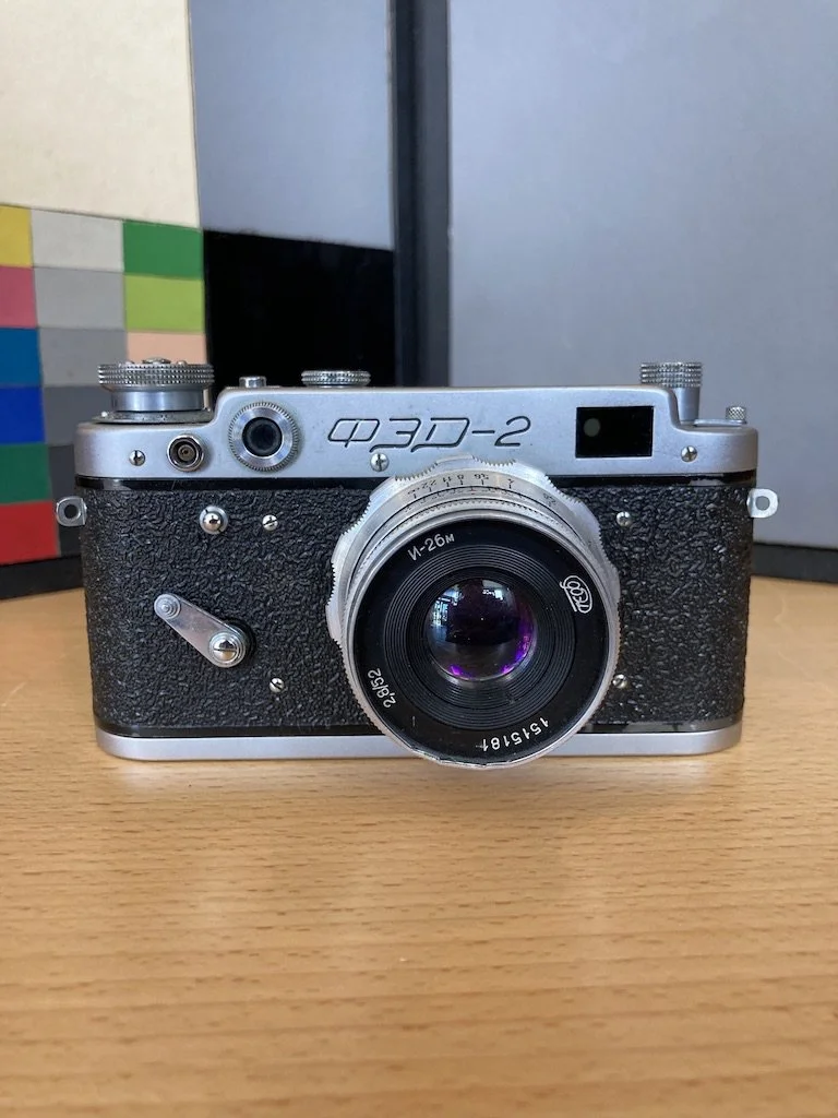 FED 2 RF 35 mm ex URSS Copie d'appareil photo Leica