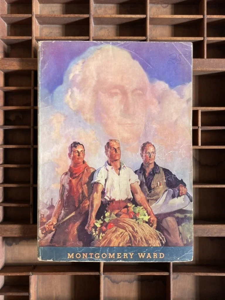超希少 40's MONTMOGERY WARD カタログ アドバダイジング MONTGOMERY WARD CATALOG 1934 — jAdis