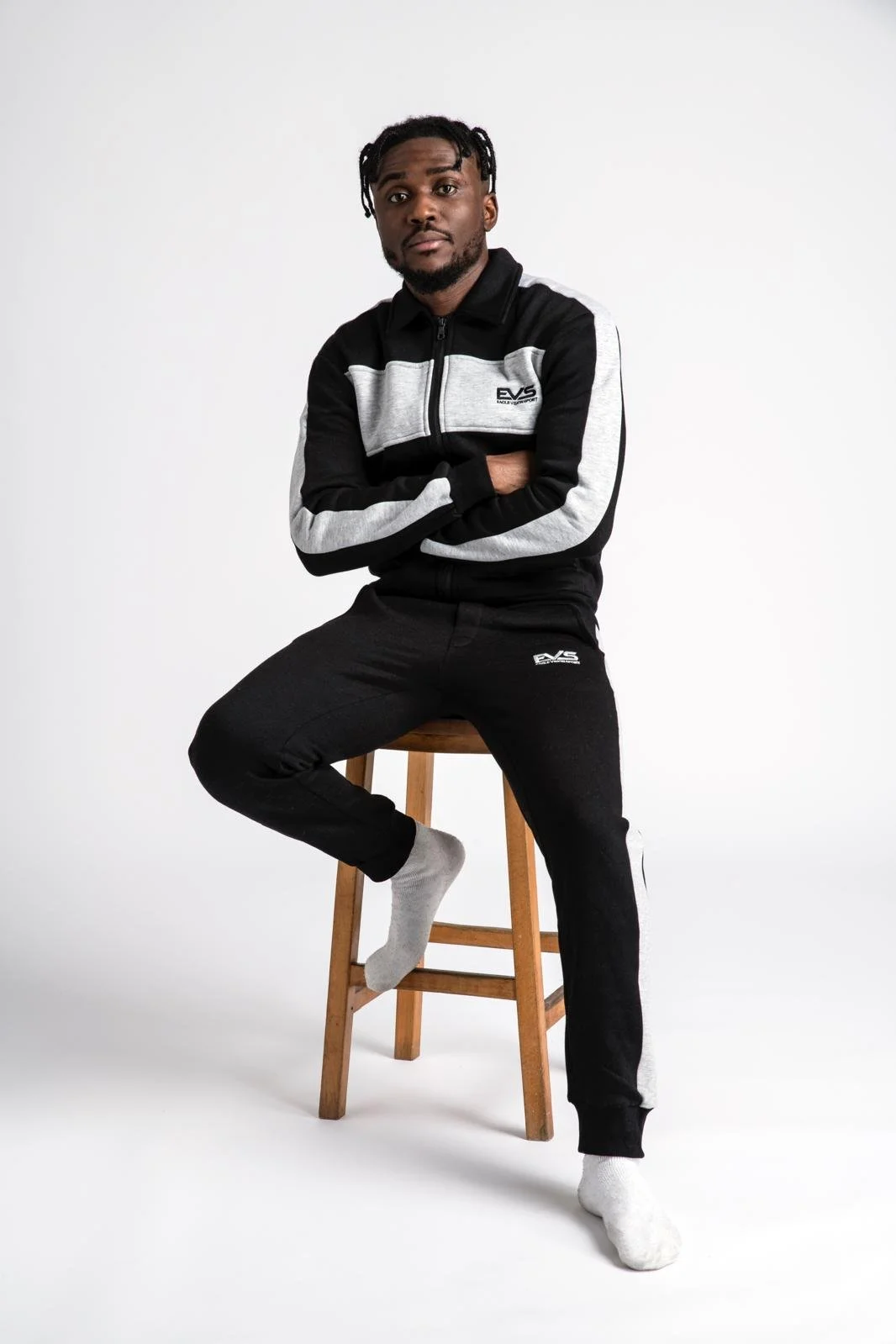 Black - EVS Zippa Tracksuit (Top)