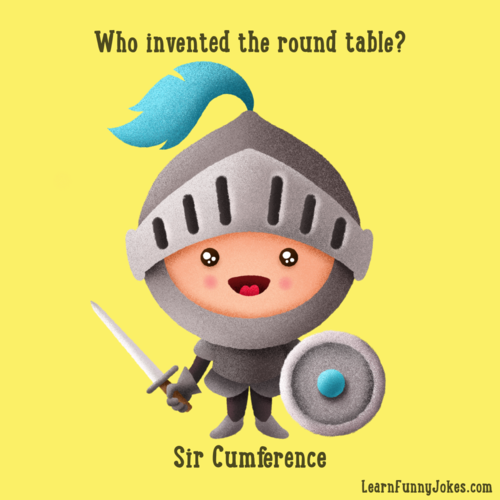 A Funny Joke That Will Get Round Of, Who Invented The Round Table