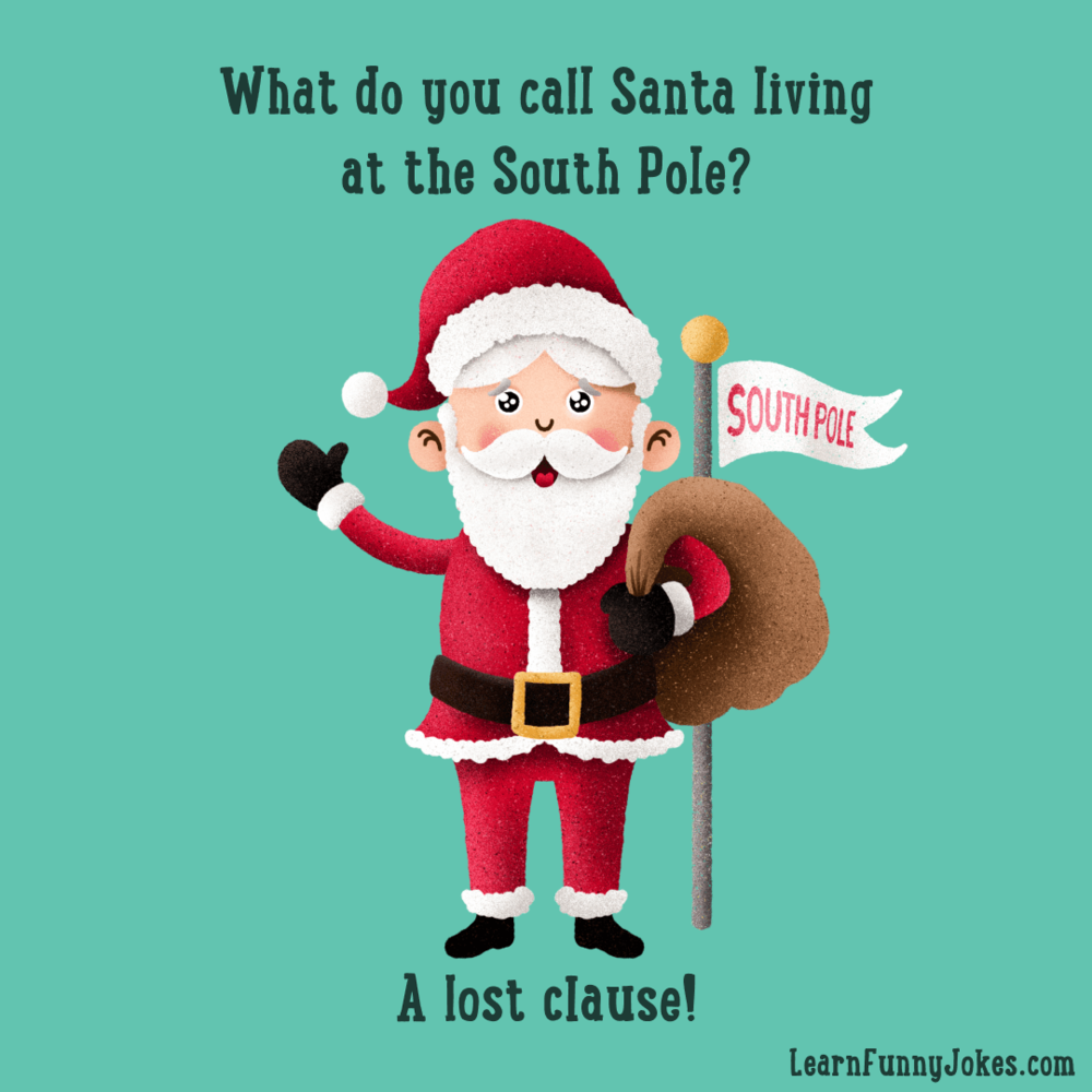 Funny Santa Clause Christmas Joke — Learn Funny Jokes