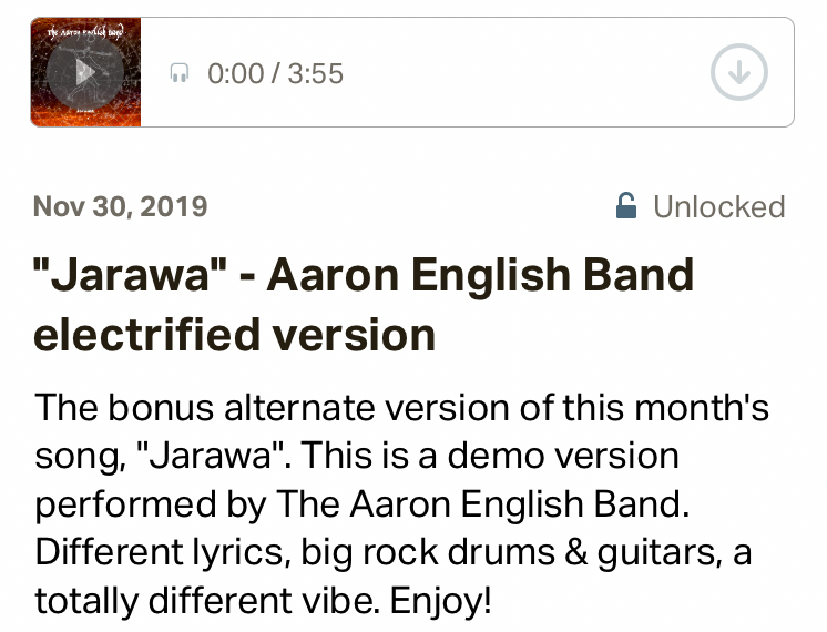 Aaron English Patreon Jarawa