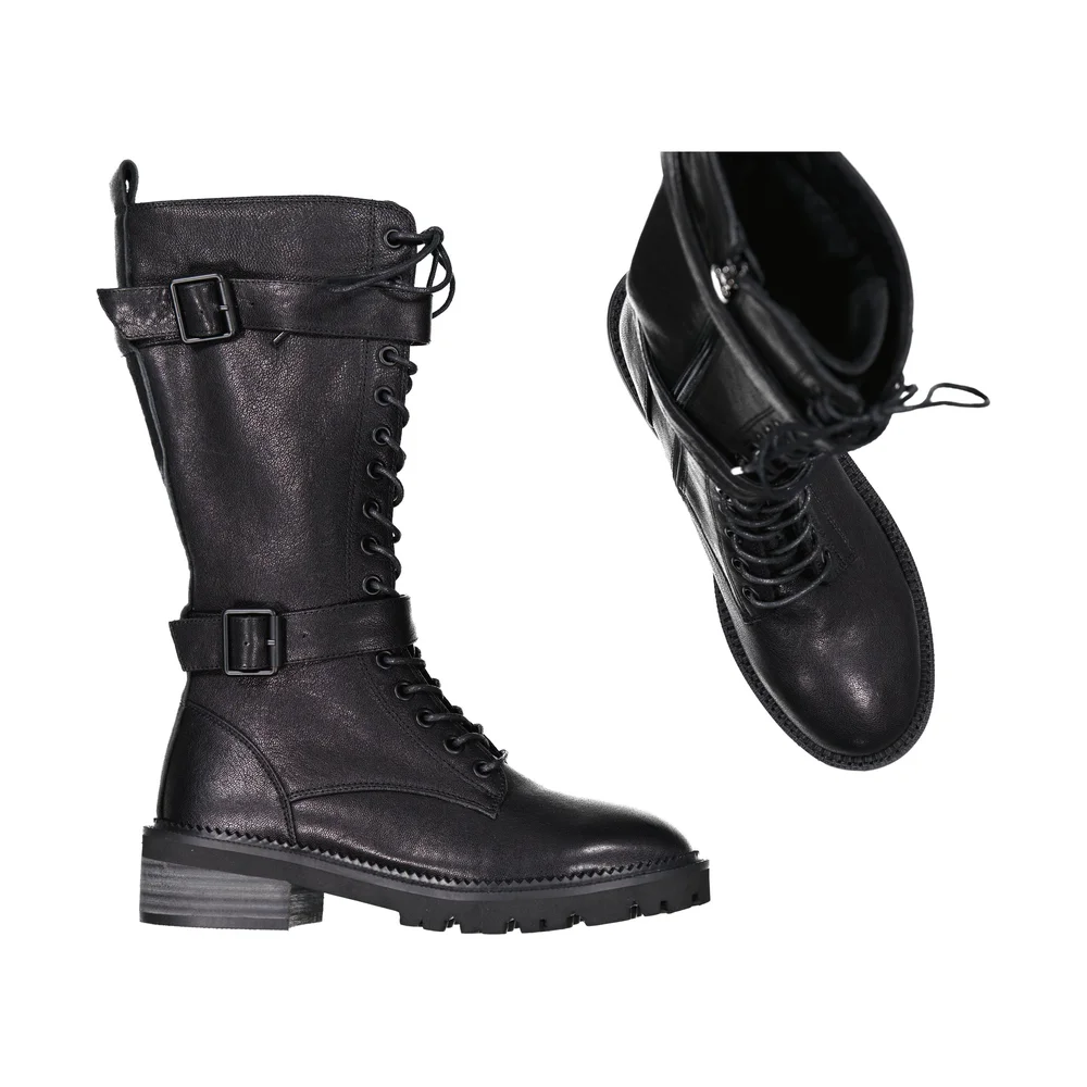 minx black boots