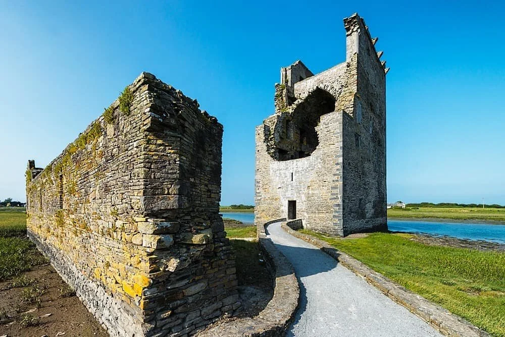 Carraighfoyle Castle, Ballylongford, Co Kerry, Ireland part of an Ethos Heritage Project