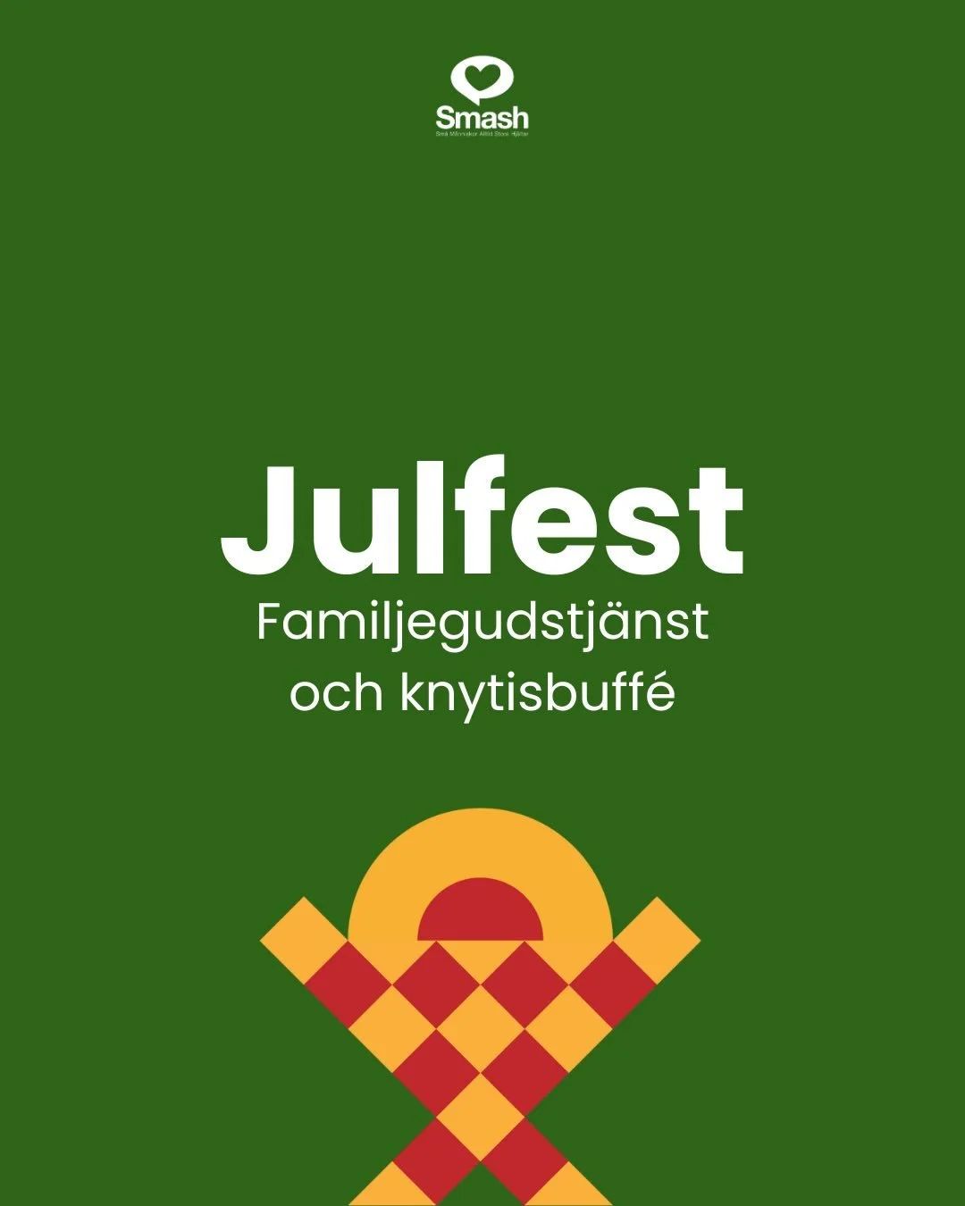 Snart s&ouml;ndag och d&aring; &auml;r det &auml;ntligen dags f&ouml;r &aring;rets julfest! Vi b&ouml;rjar vid 11.00 med familjegudstj&auml;nst och sedan forts&auml;tter vi med familjelunch och gemenskapsaktiviteter. ⭐️🎄❤️🥗🥧🥖🏓

S&aring; inget va