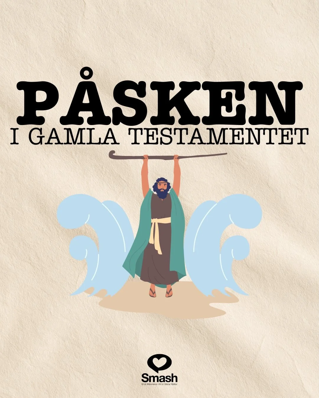 I s&ouml;ndags b&ouml;rjade vi med p&aring;sken p&aring; Smash och pratade om varf&ouml;r Jesus och l&auml;rjungarna firade p&aring;sk. Utifr&aring;n ber&auml;ttelsen om utt&aring;get ur Egypten fr&aring;n Andra Moseboken s&aring; talade vi om att Gu