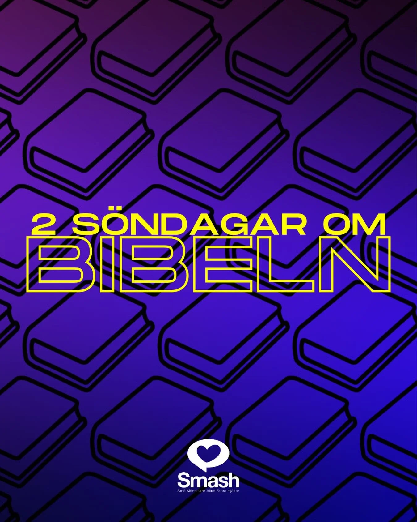 Vad &auml;r Bibeln? Hur l&auml;ser man bibeln? Varf&ouml;r best&aring;r bibeln av just 66 b&ouml;cker? Vad menar vi n&auml;r vi s&auml;ger att Bibeln &auml;r Guds ord? Vad handlar Bibeln om? 📚

Under tv&aring; veckor kommer vi p&aring; Smash fokuser