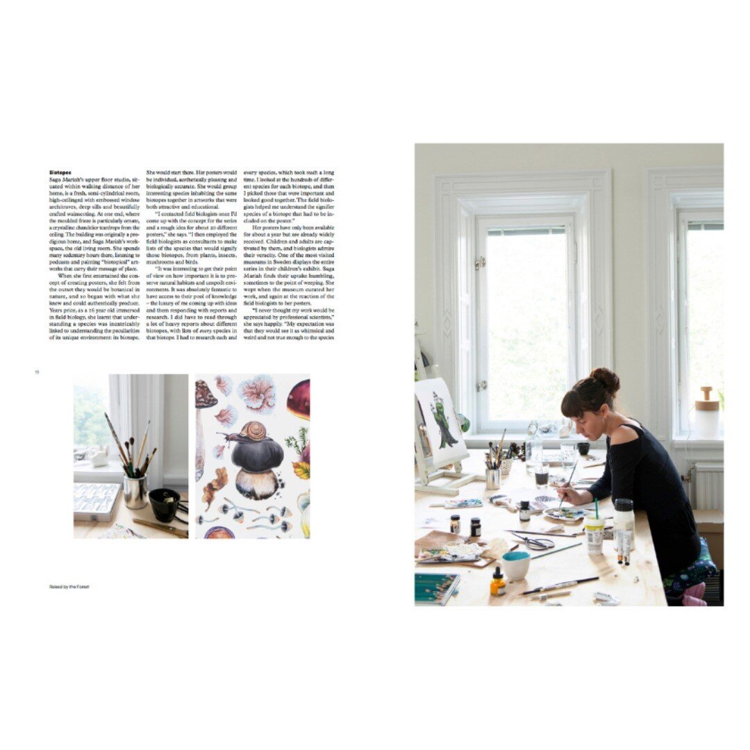 I can't believe I got to write about @sagamariah_floral who has got to be one of the most fascinating and talented people I've ever written about. Thanks @anotherescape for such a rare opportunity. 
😍 🍄 🤯

#sagamariahsandberg#anotherescapemagazine
