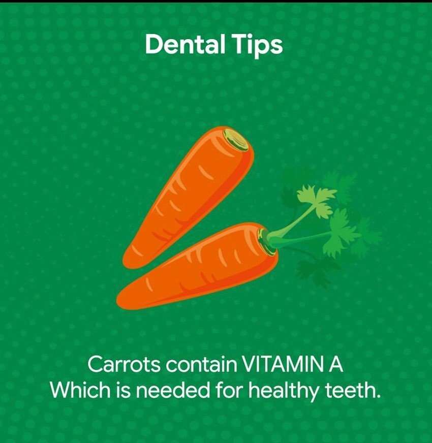 Carrots good for your teeth

The vitamin A in carrots not only helps your eyes, it helps your teeth too. Vitamin A helps build tooth enamel. The act of eating a raw carrot is beneficial to your teeth because as you chew it, it encourages the producti