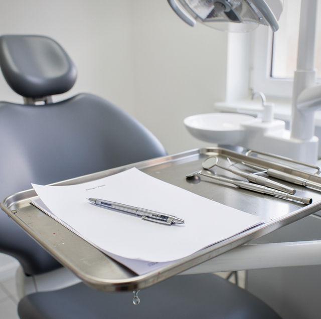gum recession measurement at tooth root margin