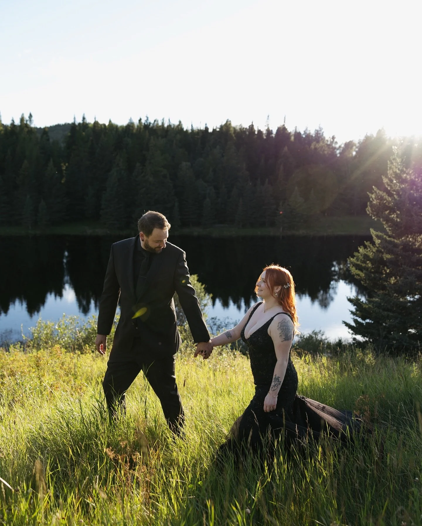 Two years ago, S+D reached out to me to photograph their secret elopement in 2024. Only a few people knew about it! This past weekend, they celebrated their larger wedding with all their friends and family - and surprised them with their elopement re