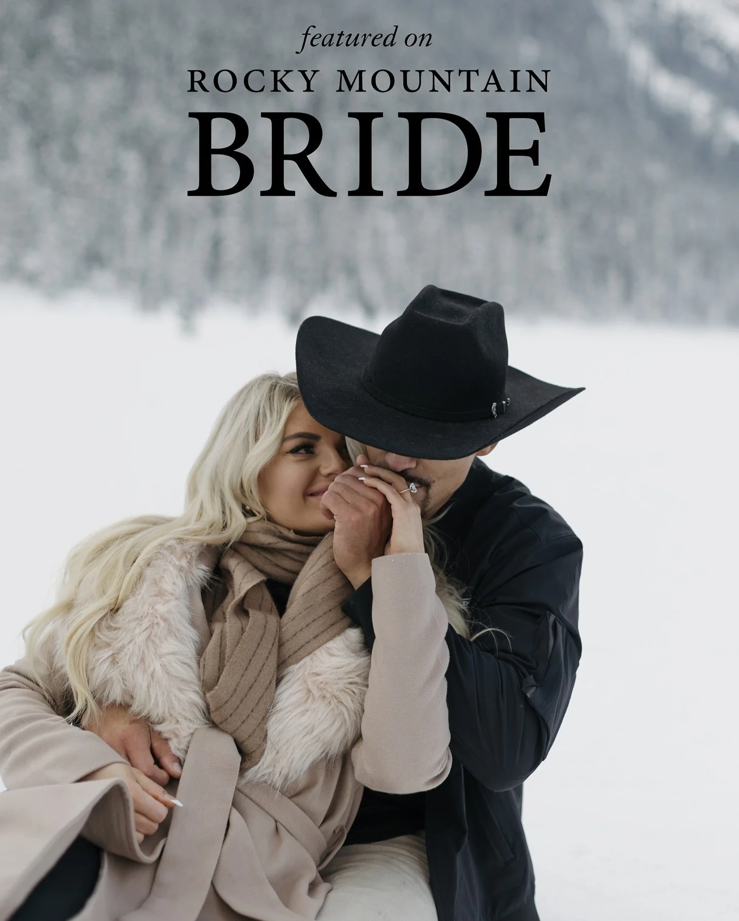 One of my 2025 New Years Resolutions&rsquo; was to get back into being published in magazines and to think that my FIRST session of 2025 made a feature on THE 2025 Fall/Winter Canada edition of @rockymtnbride ! 
L+N&rsquo;s magical Lake Louise surpri