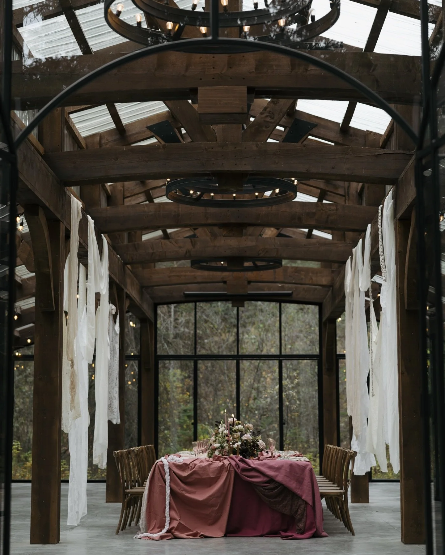 The Valley is your dream outdoor forest wedding venue nestled in central Alberta, perfect for couples who want an elevated experience while still feeling the coziness of being surrounded by nature alongside  your friends and family. 

The venue has m