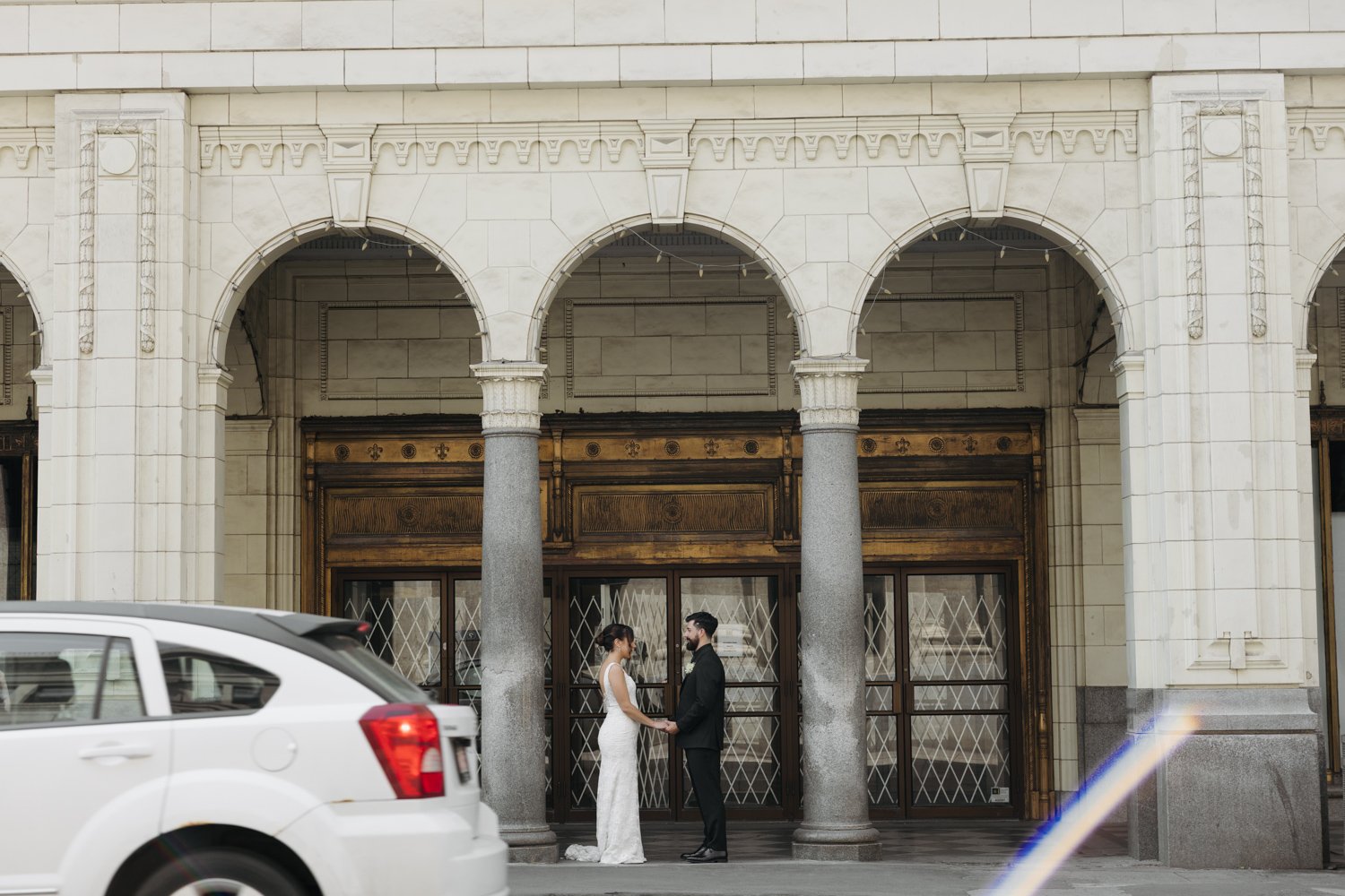 Downtown Calgary Editorial Wedding at The Pioneer