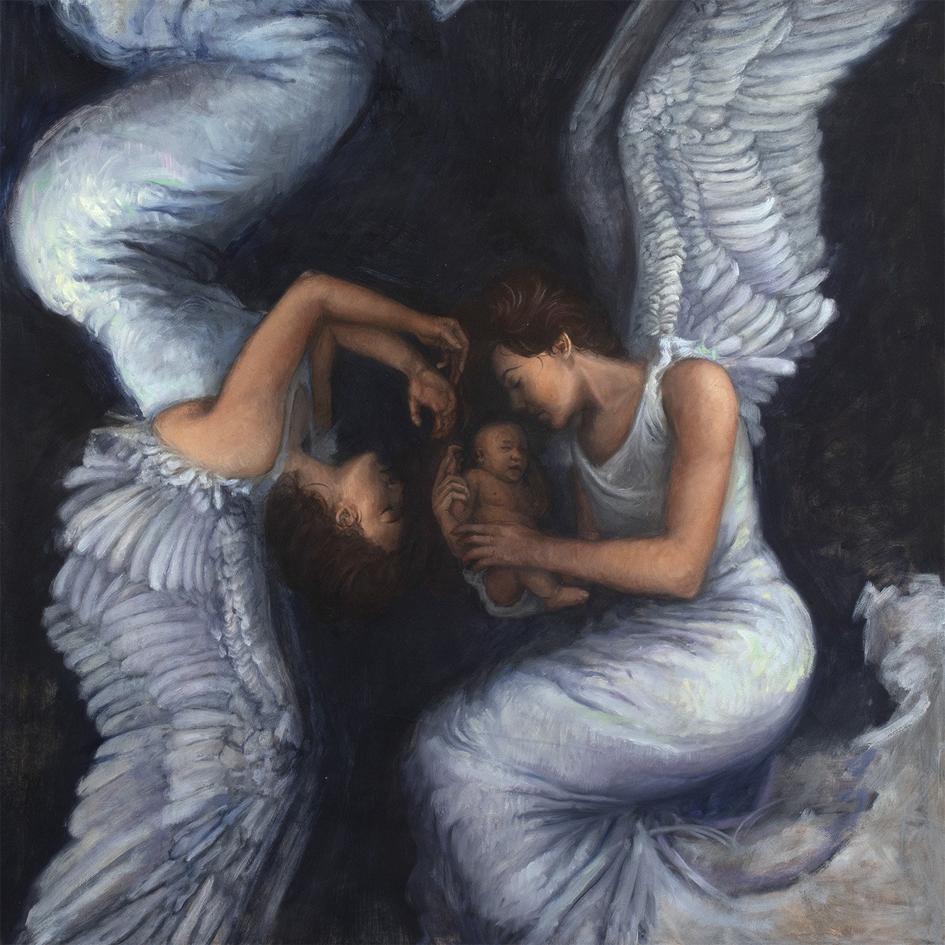 Angels Rest, 24"x24", Oil