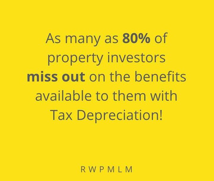 Have you got a Tax Depreciation Schedule done?

We always recommend that our landlords get one! 
We work with BMT who specialises in maximising depreciation deductions for property investors Australia-wide.

By requesting a BMT Tax Depreciation Sched