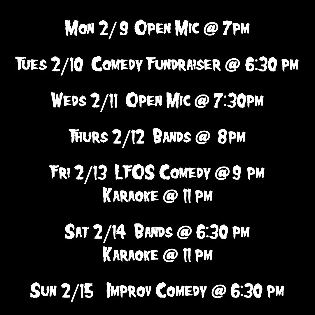 SHOWS AND EVENTS 2.9 - 2.15