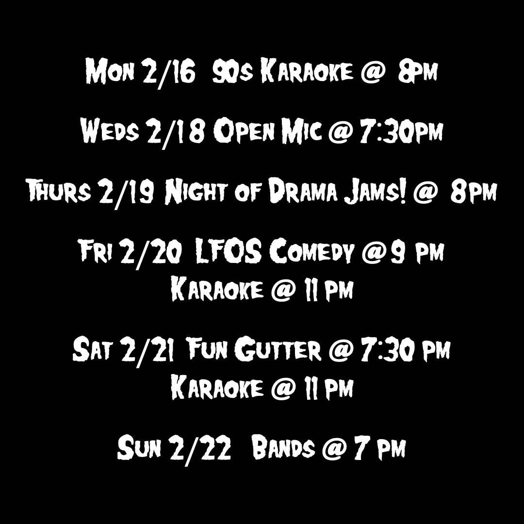 SHOWS AND EVENTS 2.16 - 2.22