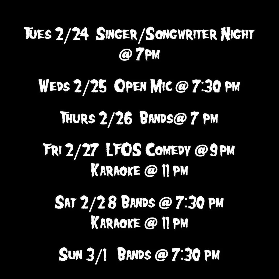 SHOWS AND EVENTS 2.23 - 3.1