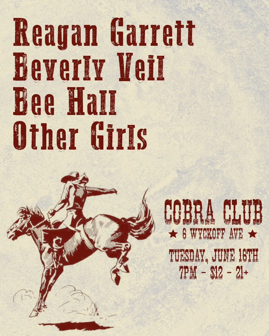 SHOWS AND EVENTS 6.15 - 6.21
