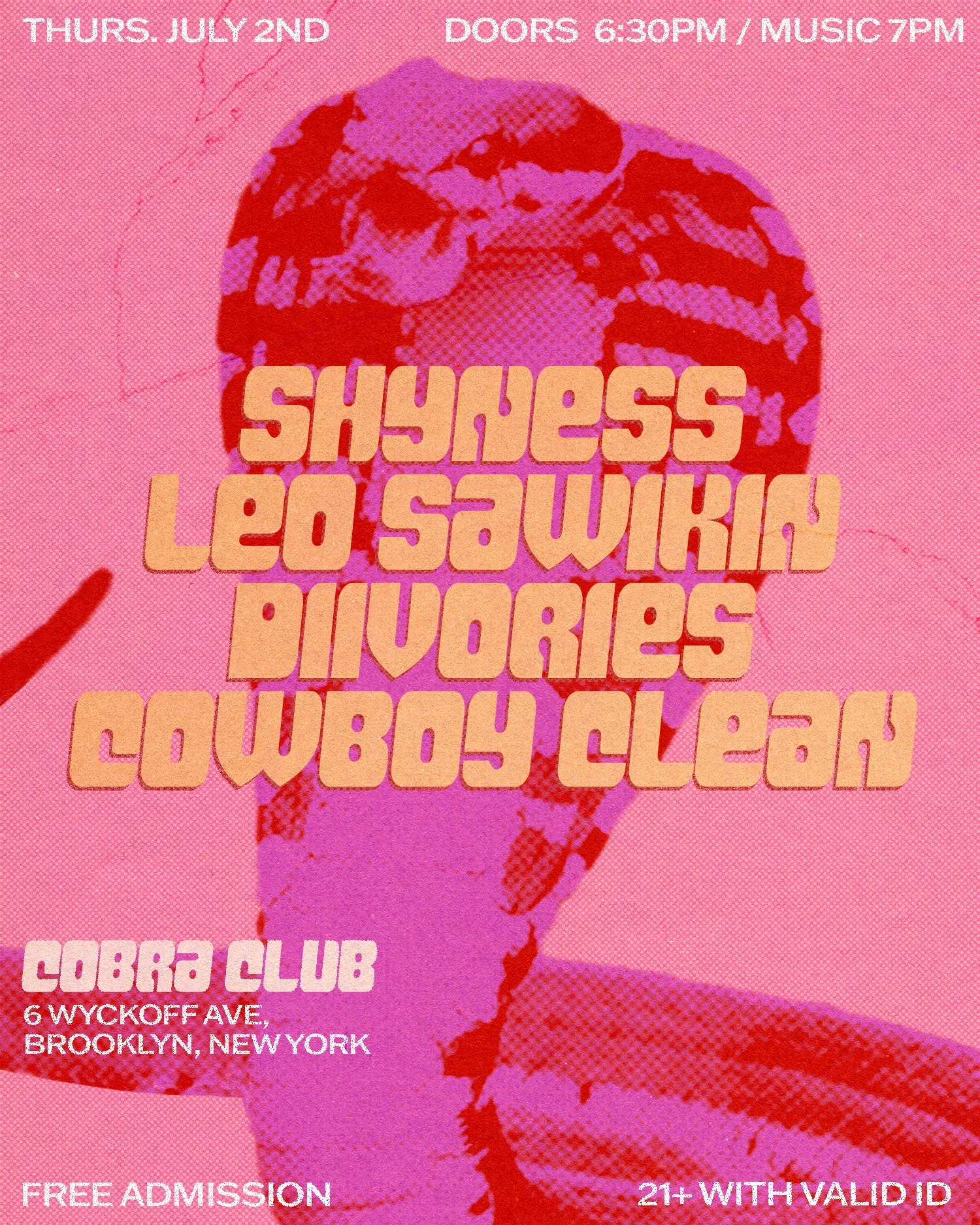SHOWS AND EVENTS 6.29 - 7.5 