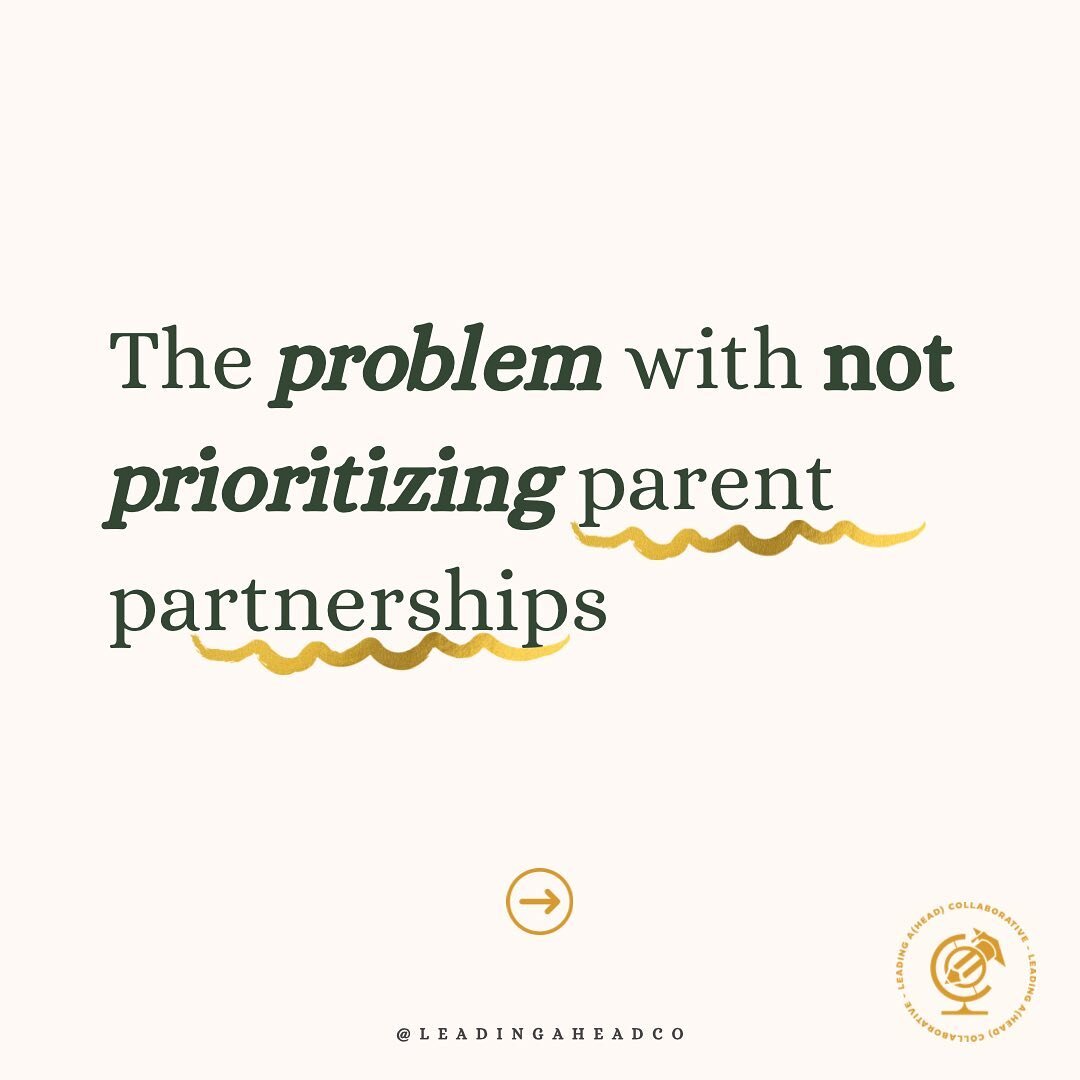 What happens when we don&rsquo;t prioritize the family-school relationship? 👀 99 problems and then some! 😓🤯

Here&rsquo;s 3 problems that can develop when we don&rsquo;t plan to prioritize the parent-educator relationship. 

1️⃣ Families will feel